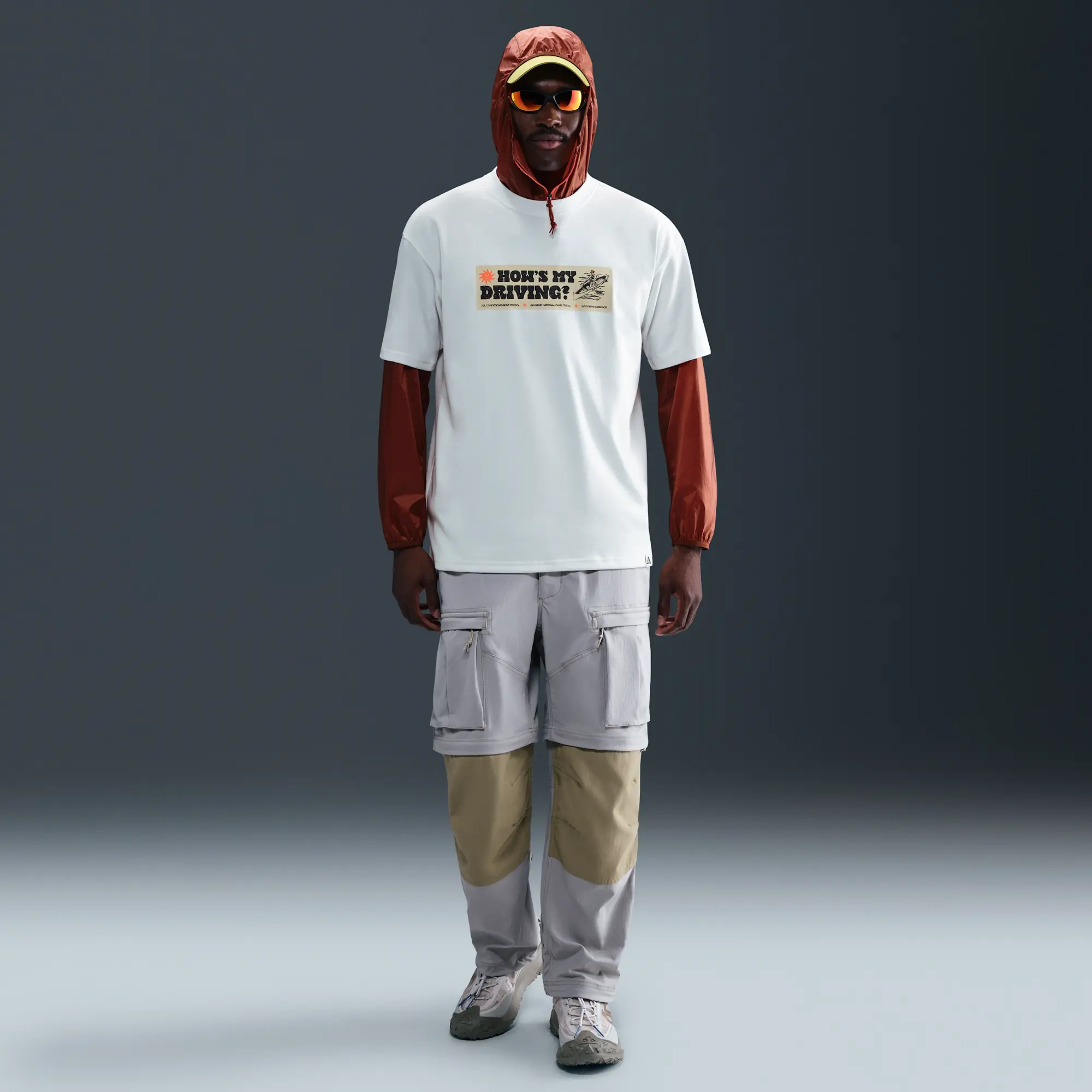 Nike ACG Men's T-Shirt - White - Polyester/Cotton