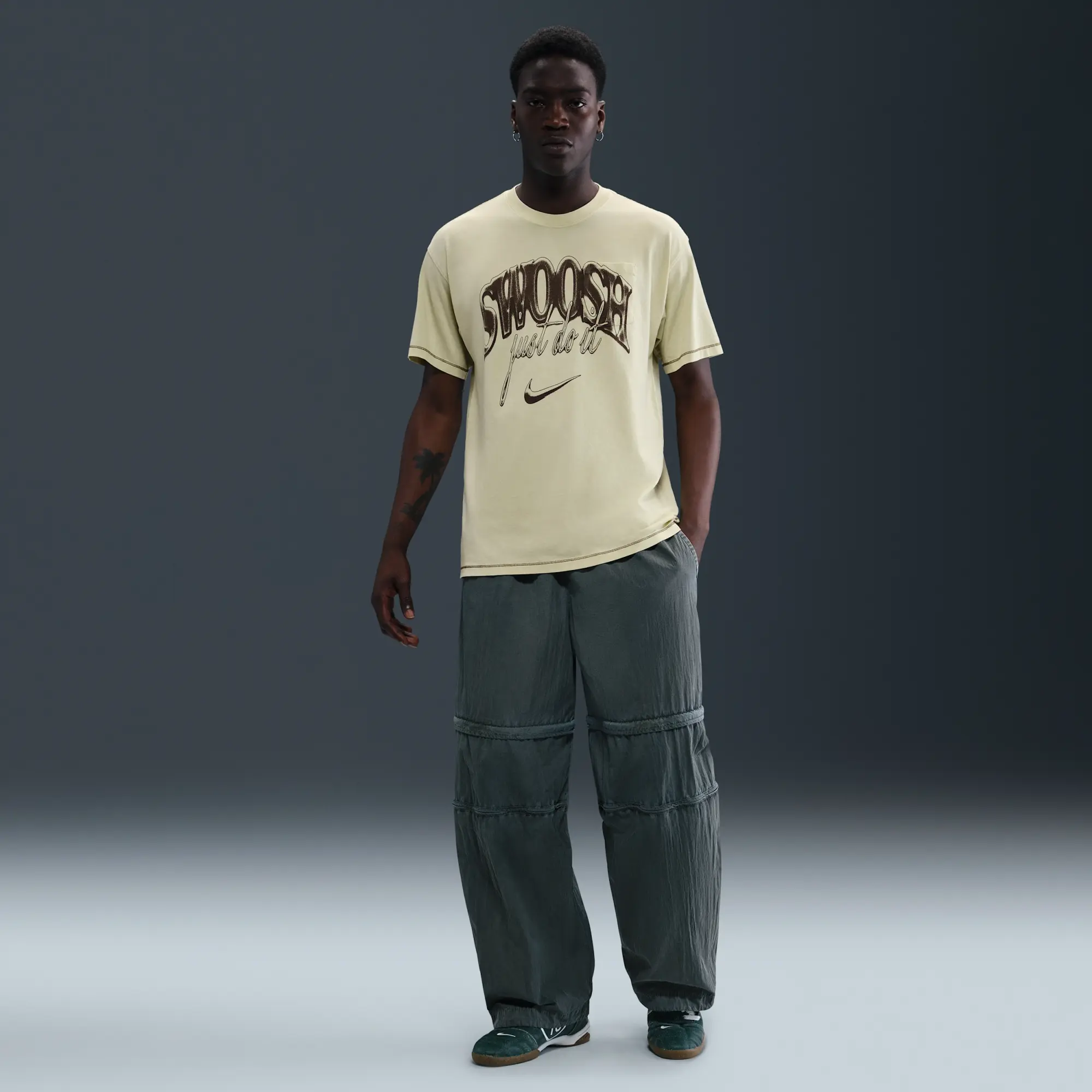 Nike Sportswear Max90 T-Shirt - Brown - Cotton