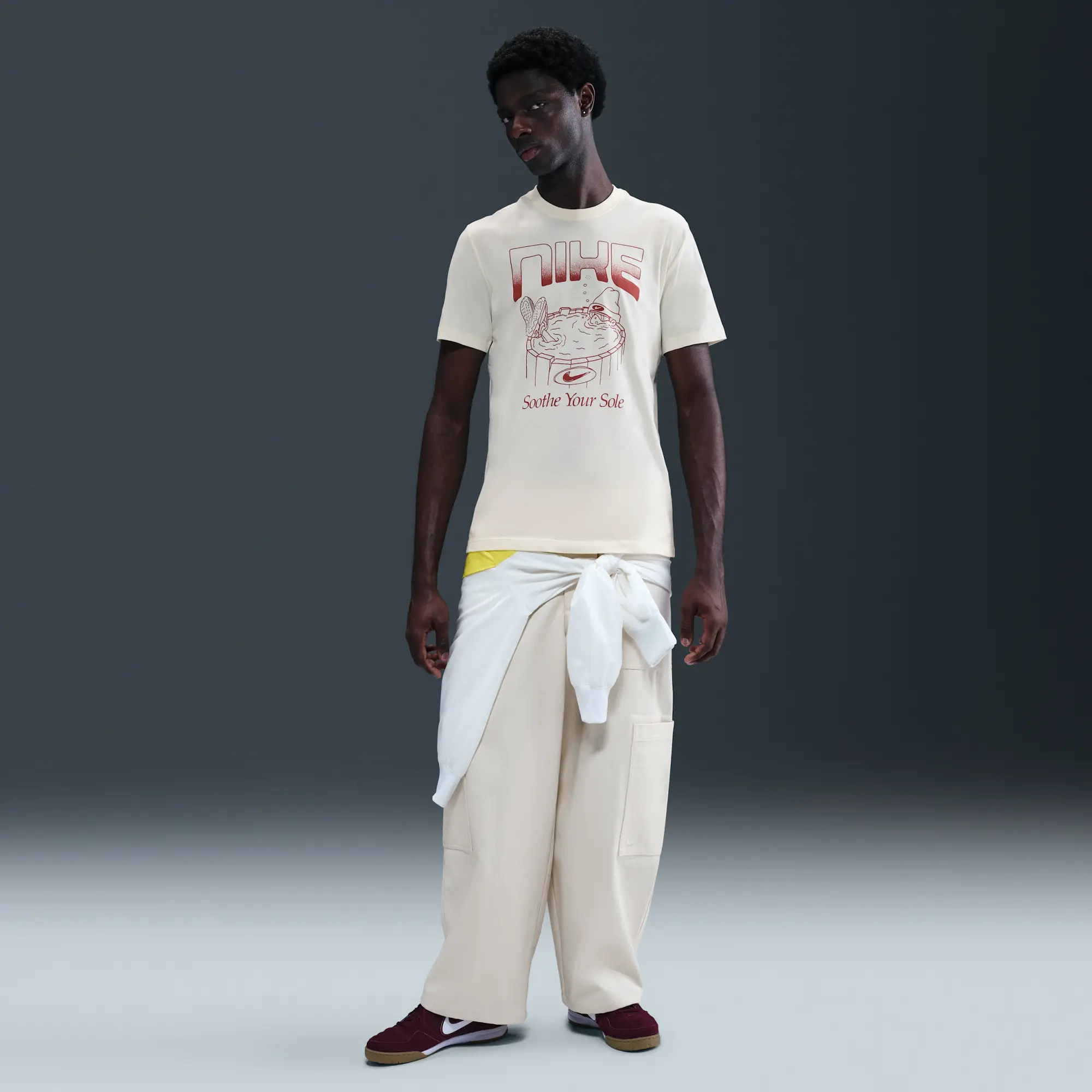 Nike Sportswear T-Shirt - Brown - Cotton