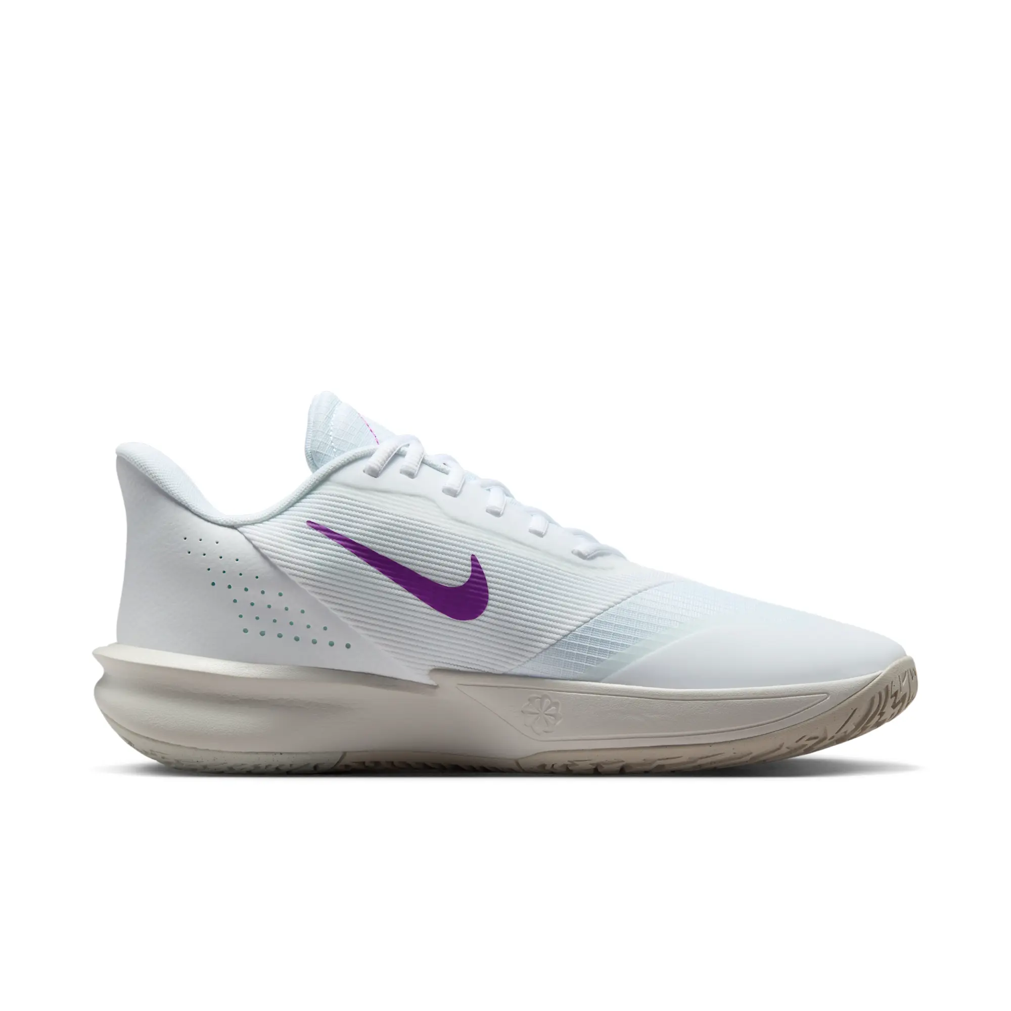 Nike Precision 7 Basketball Shoes - White