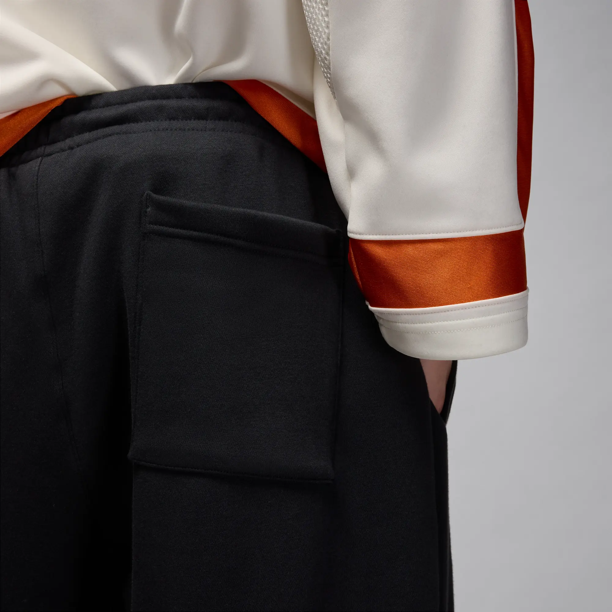 Nike Jordan Brooklyn Fleece Men's Trousers - Black - Cotton/Polyester