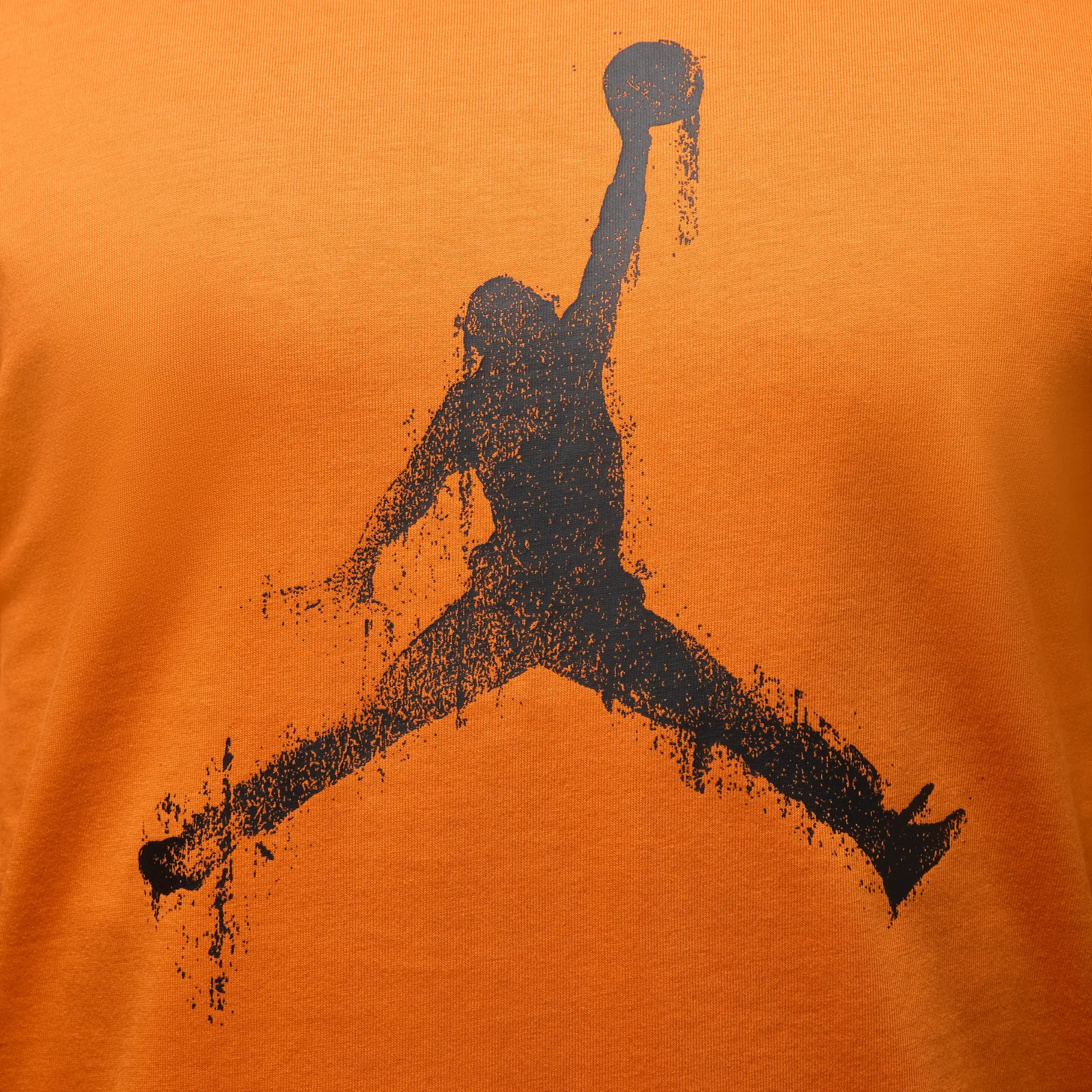 Nike Jordan Brooklyn Men's T-Shirt - Orange - Cotton