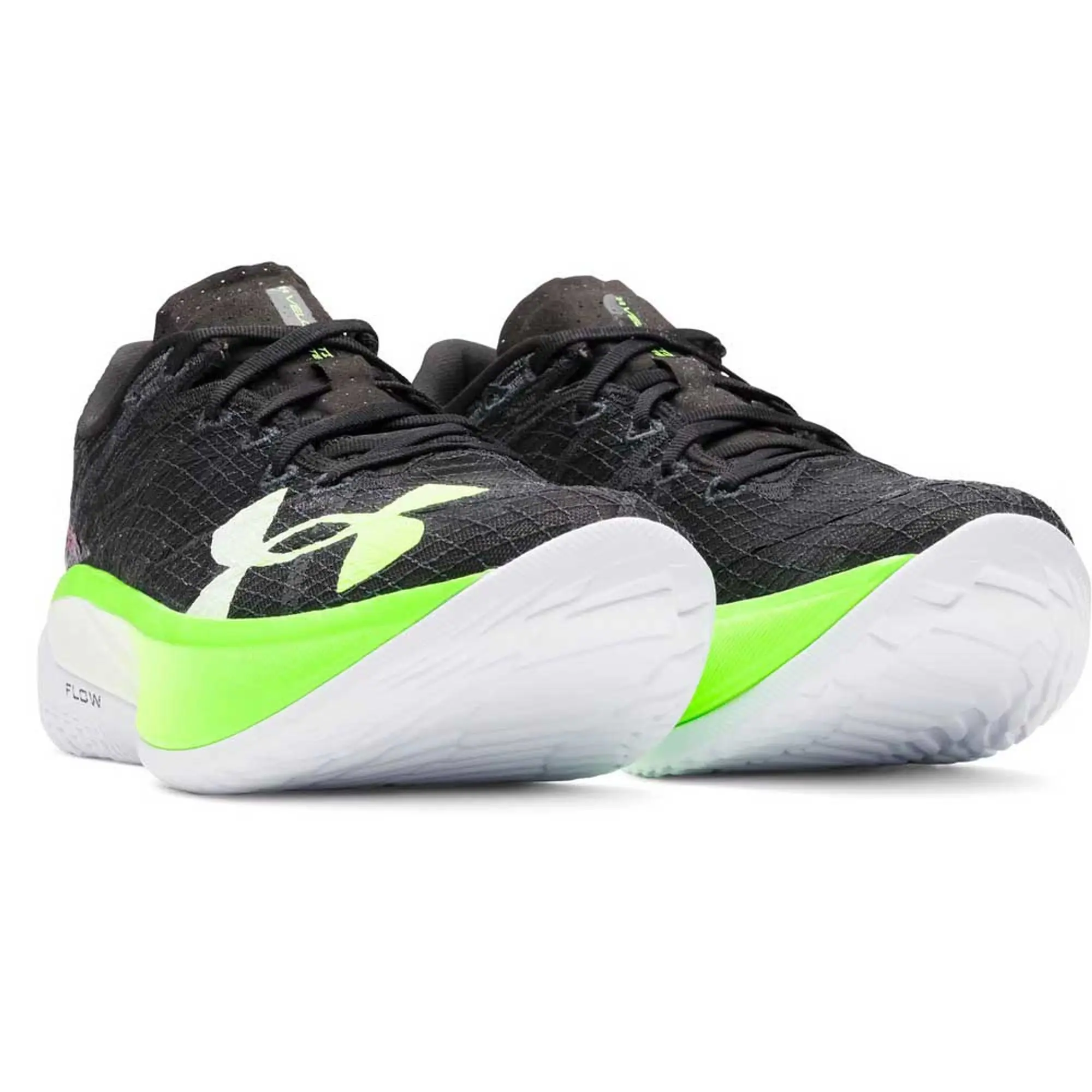 Under Armour  Velociti Elite 2 Unisex Running Shoes Black / Hyper Green / Hyper Green 8.5