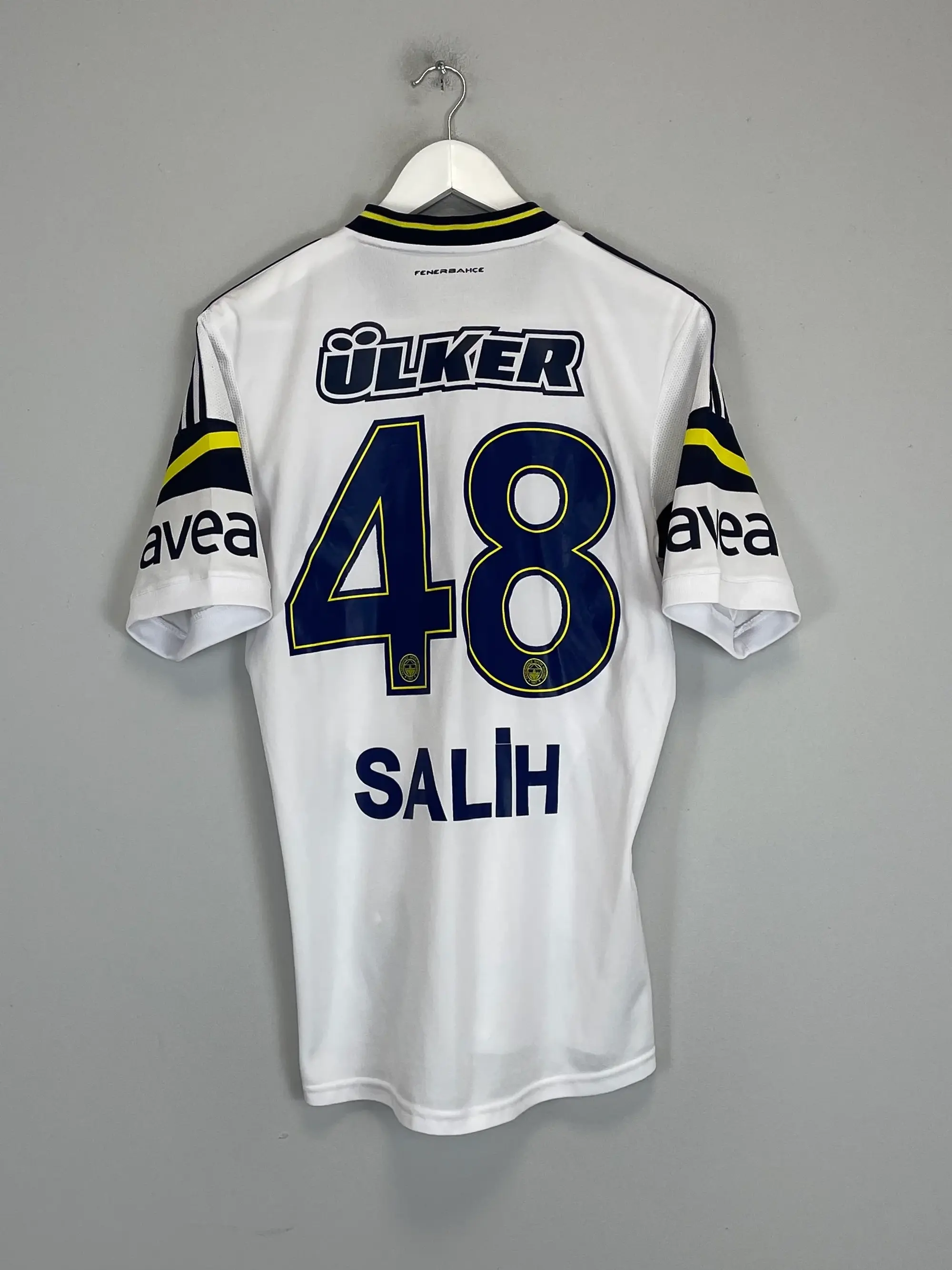CULT KITS - 2013/14 FENEBAHCE SALIH #48 AWAY SHIRT (M) ADIDAS