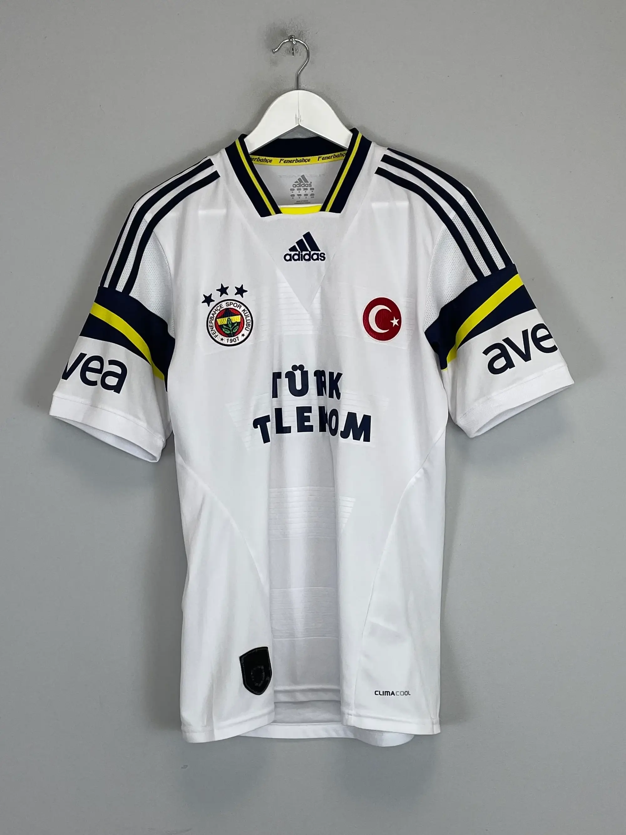 CULT KITS - 2013/14 FENEBAHCE SALIH #48 AWAY SHIRT (M) ADIDAS
