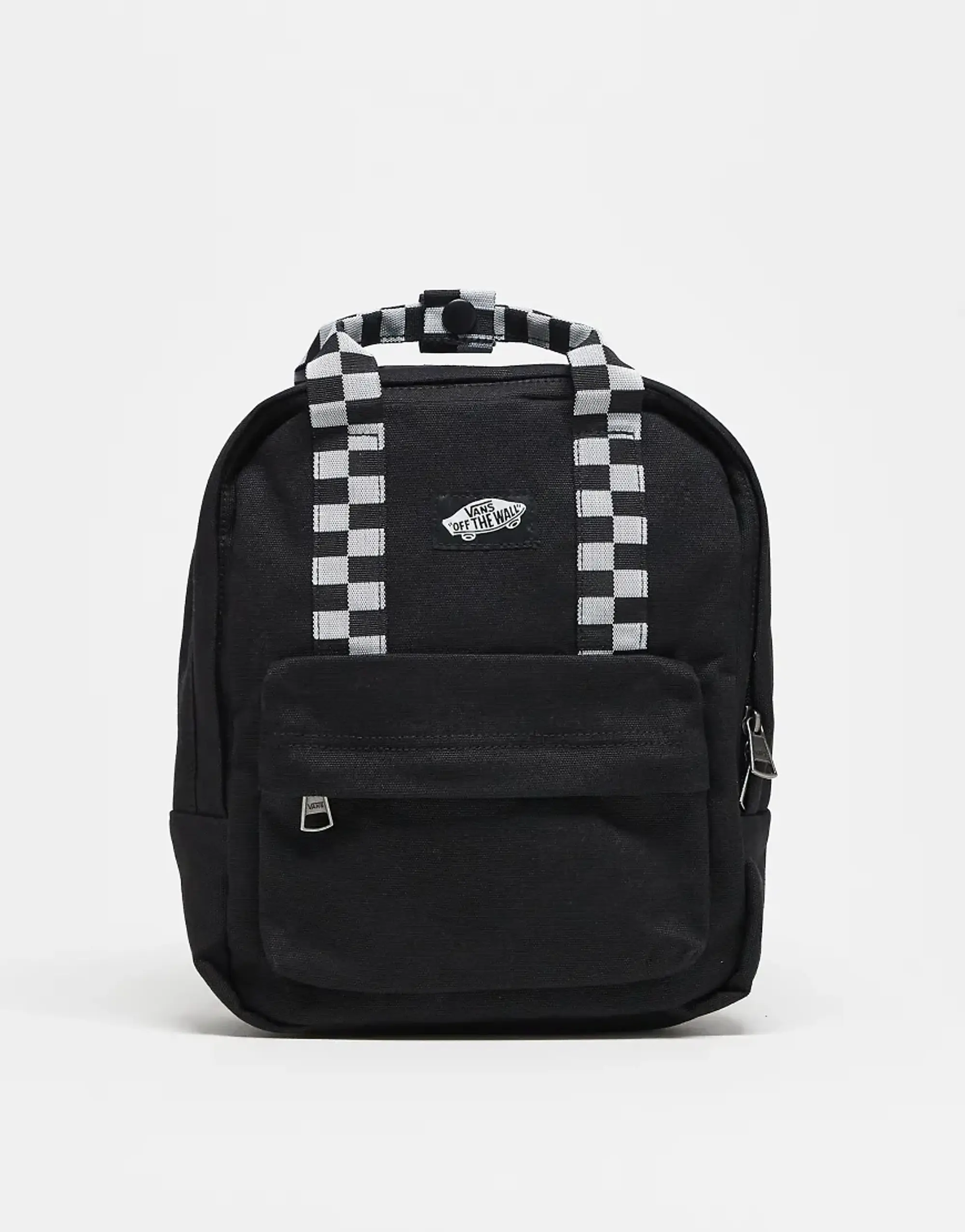 Vans Low Key Mini Backpack In Black/White