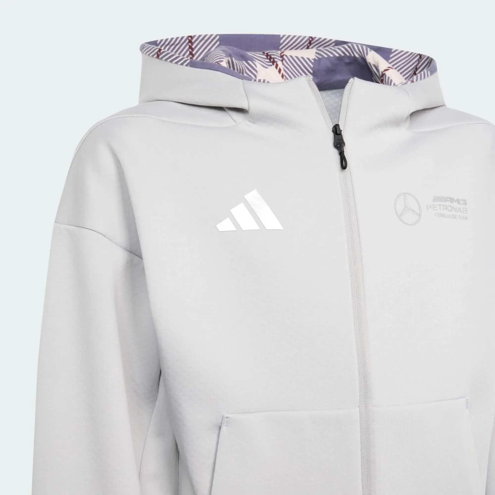 adidas Mercedes - AMG Petronas Formula One Team Silver Arrows Full-Zip Hood Kids