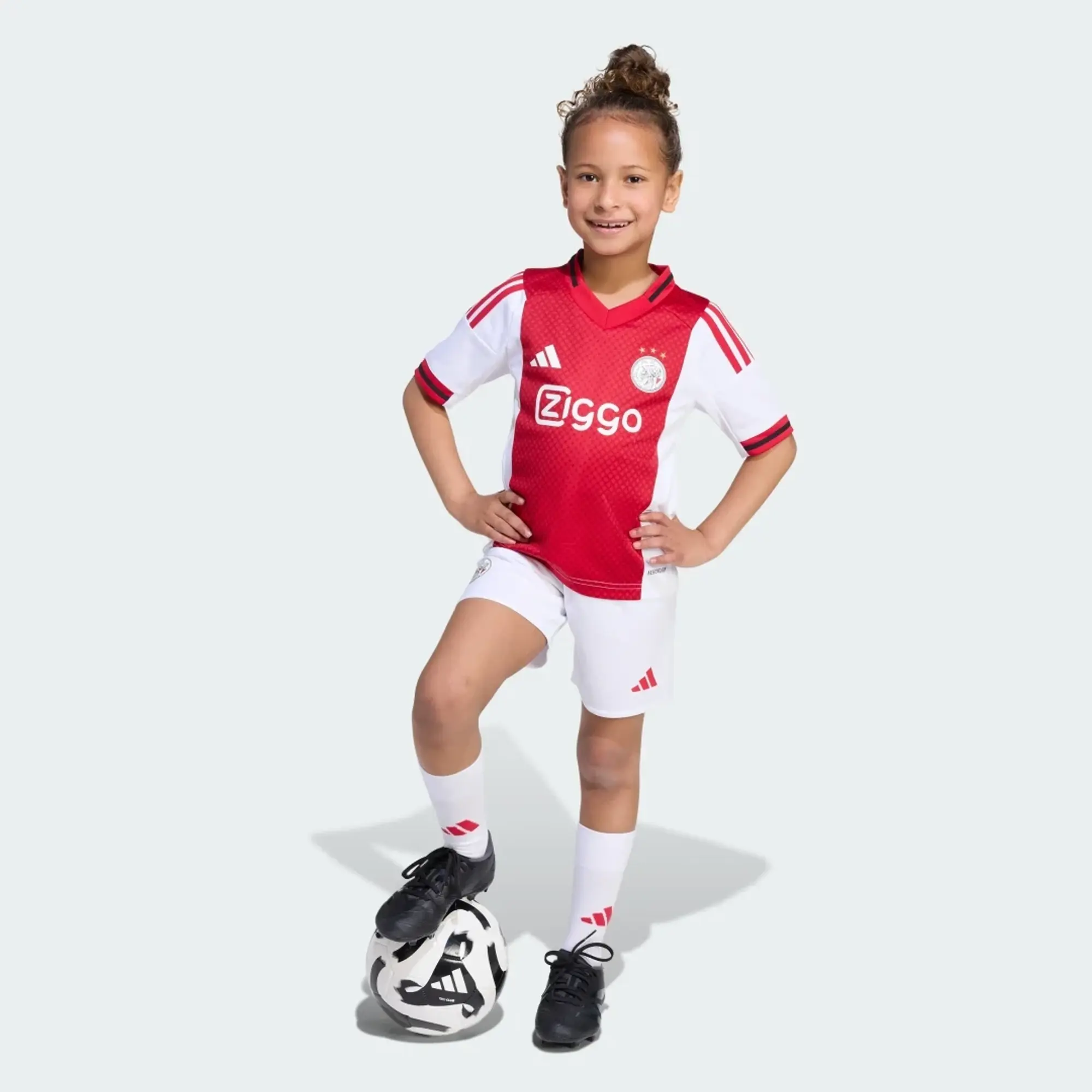 adidas Ajax Amsterdam 25/26 Home Mini Kit Kids