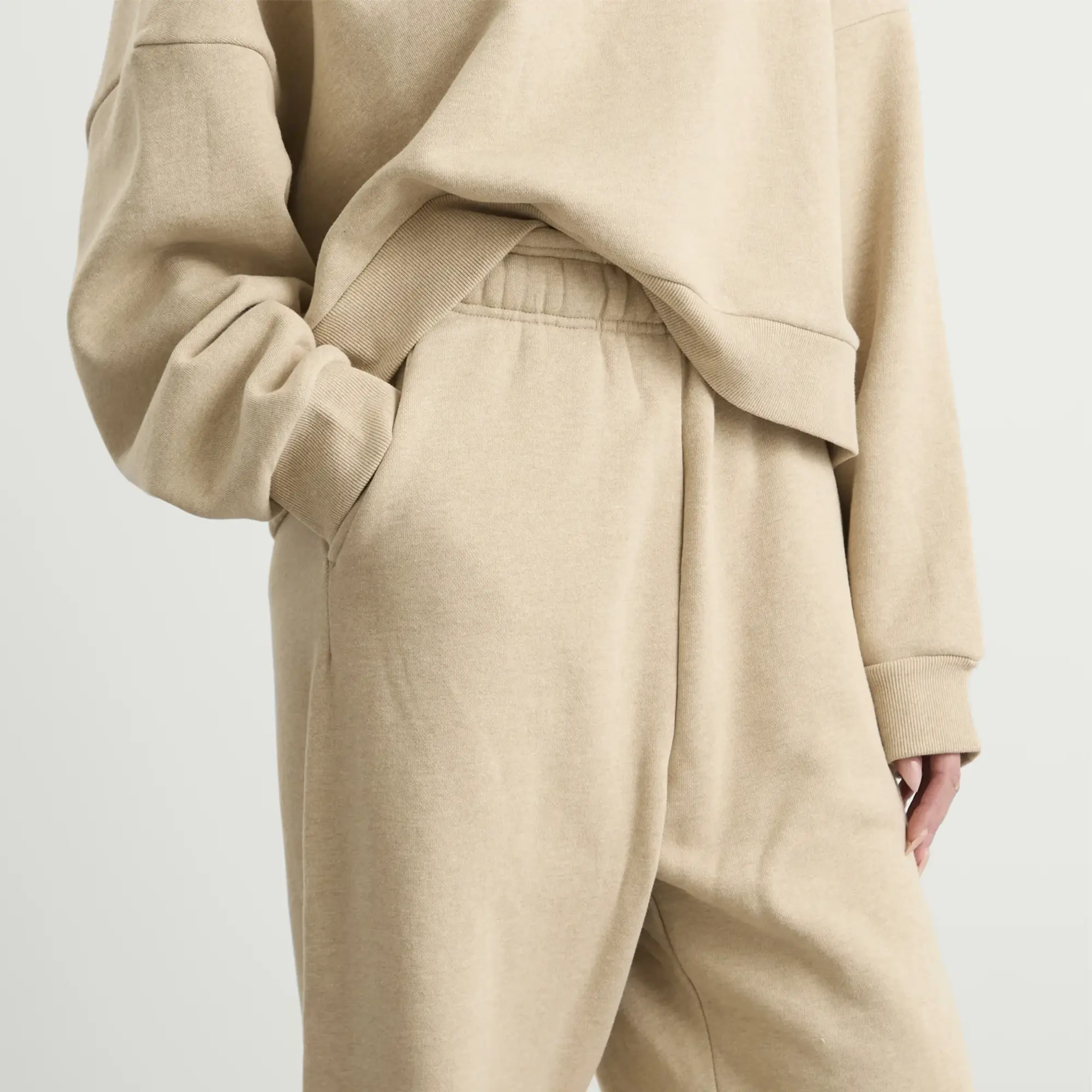 Entire Studios Women's Full Sweatpant Taupe