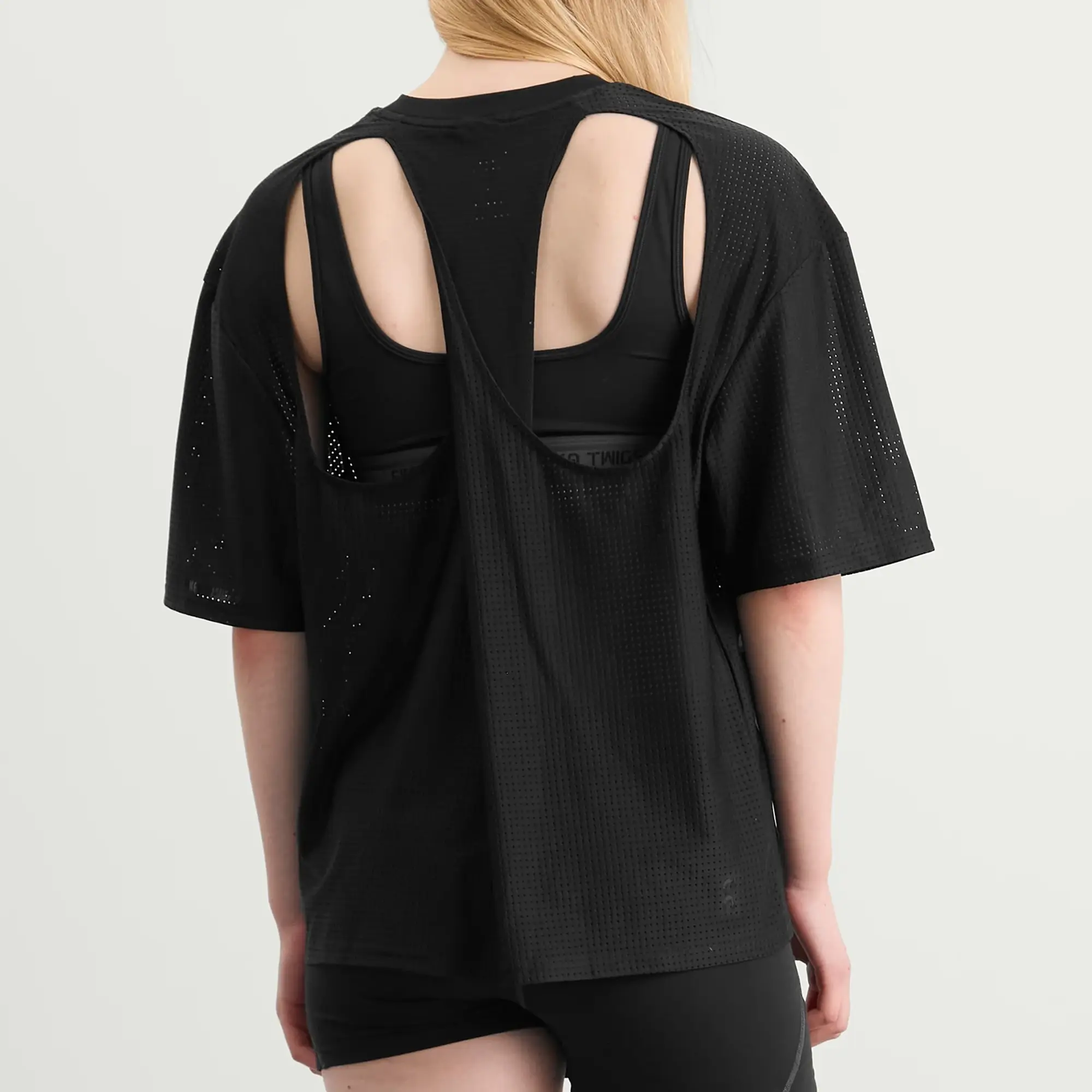 ON Women's x FKA Twigs Cut Out T-Shirt Black