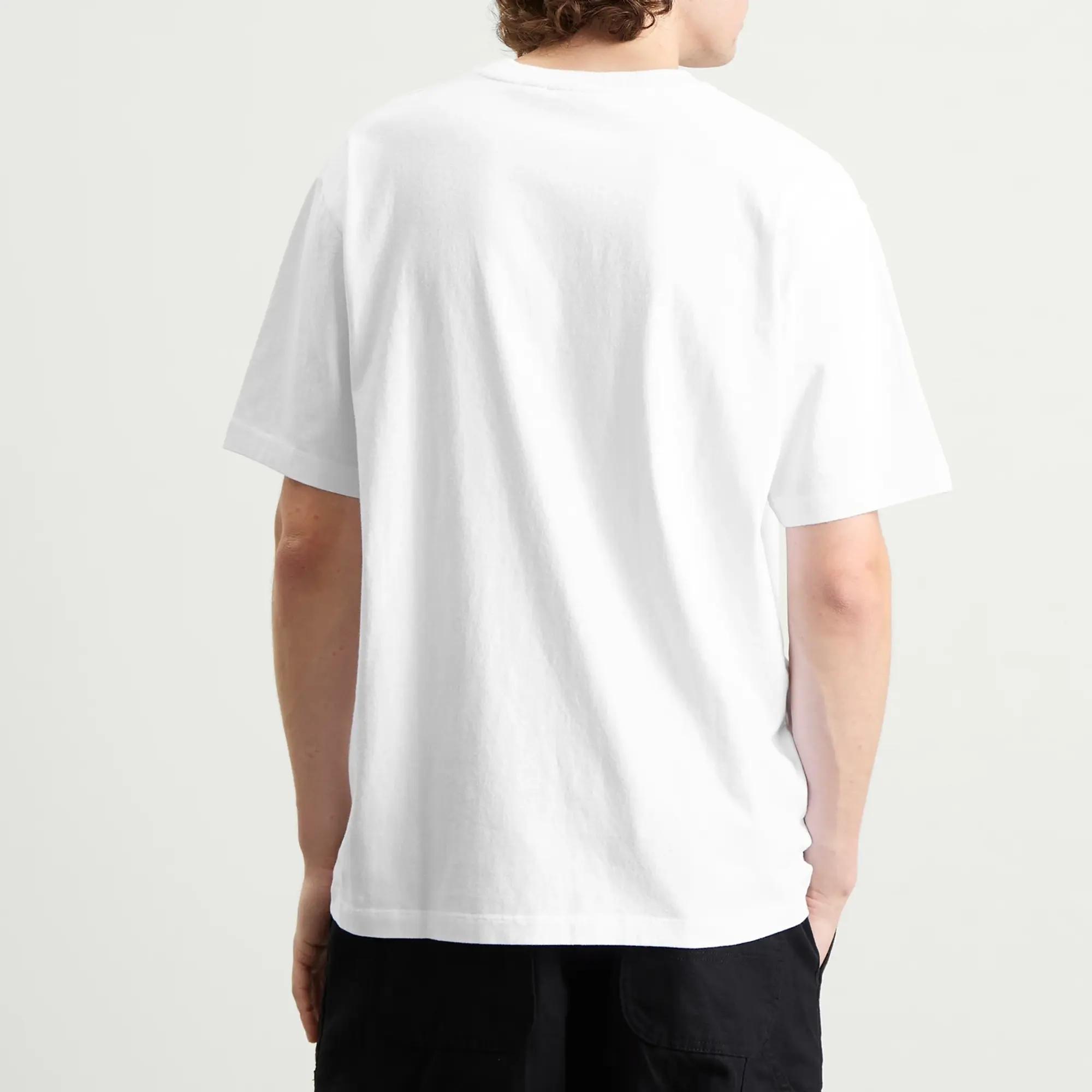 By Parra Men's Vertical Horse T-Shirt White