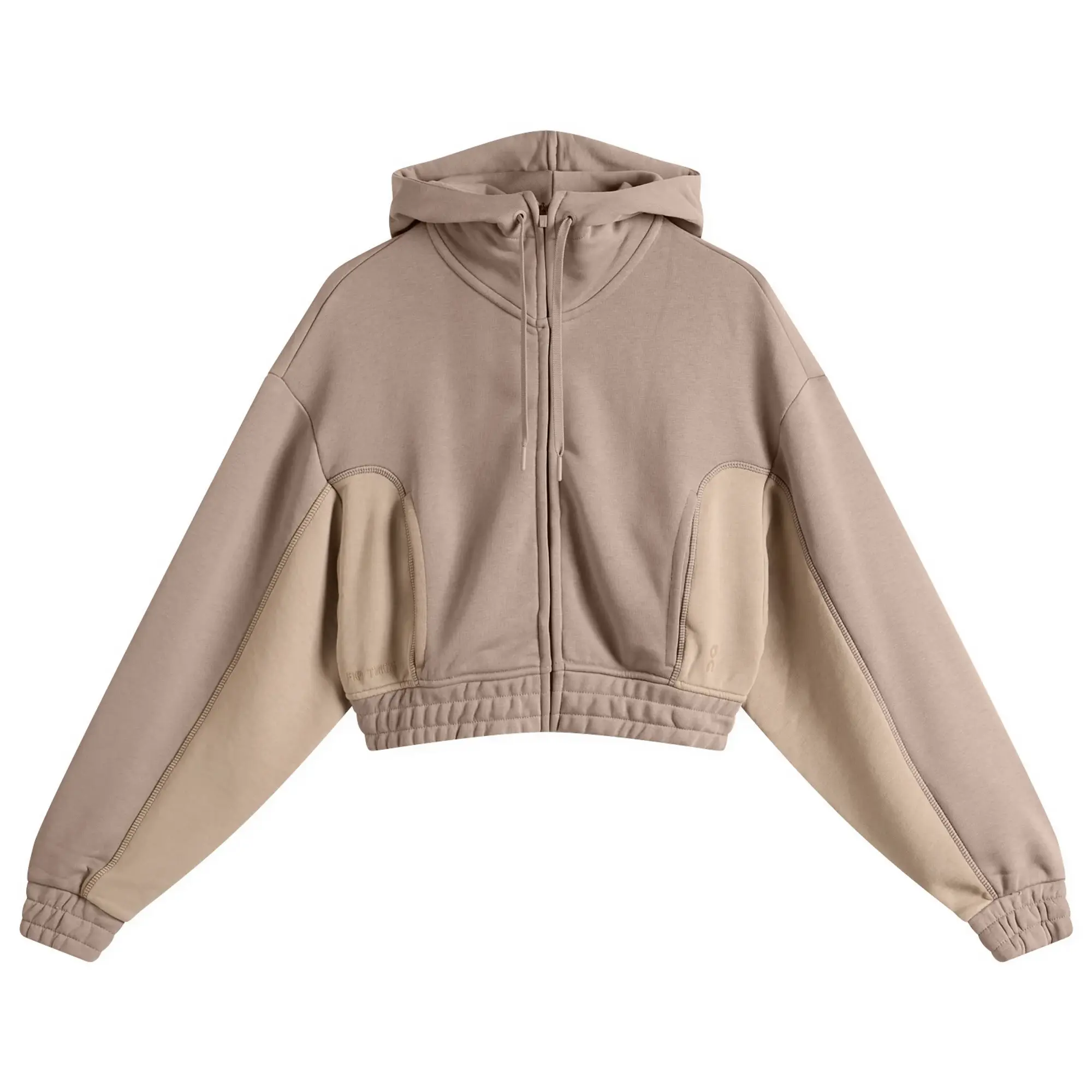ON Women's x FKA Twigs Club Cropped Hoodie Cinder/Desert
