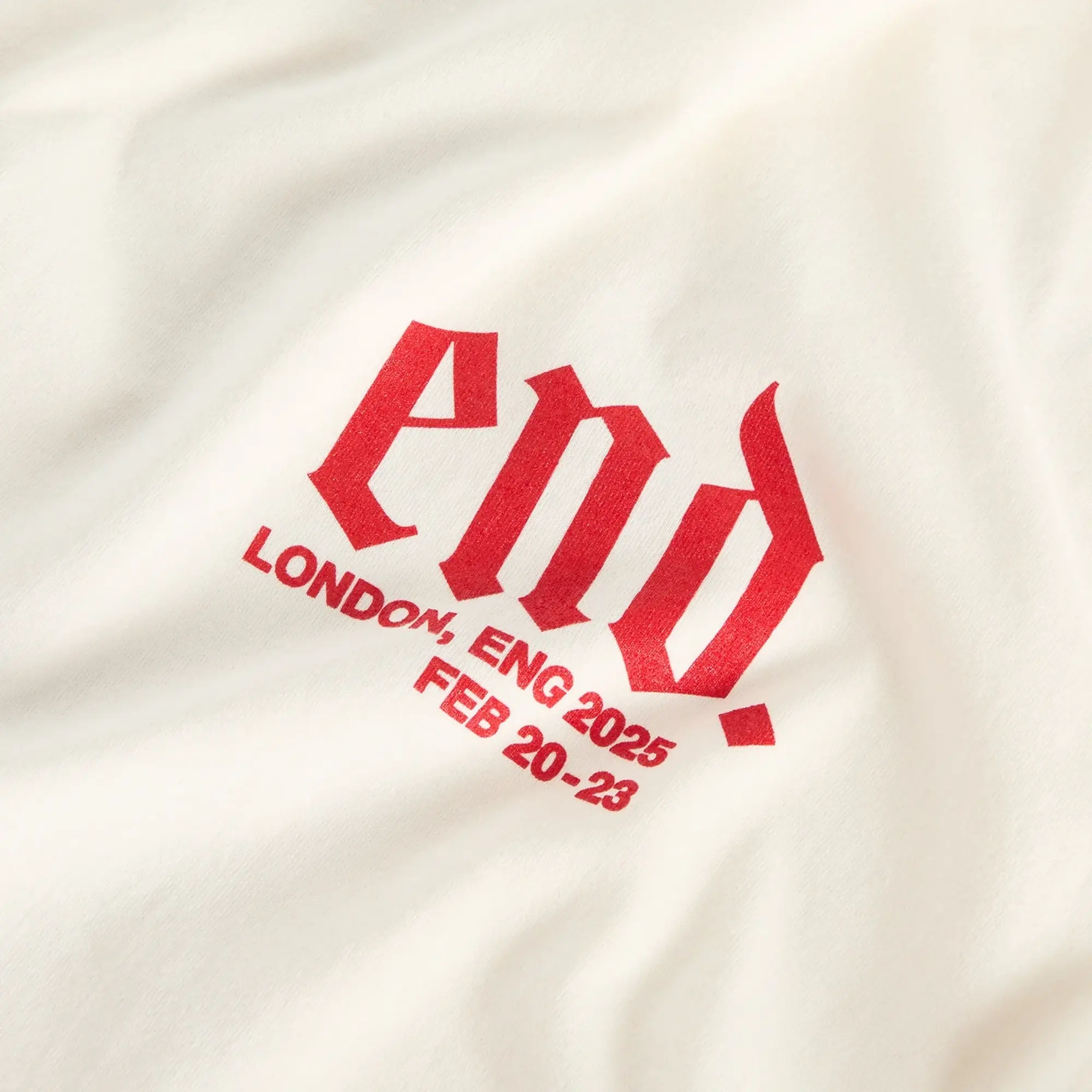 END. SS26 London Fashion Week T-Shirt Black