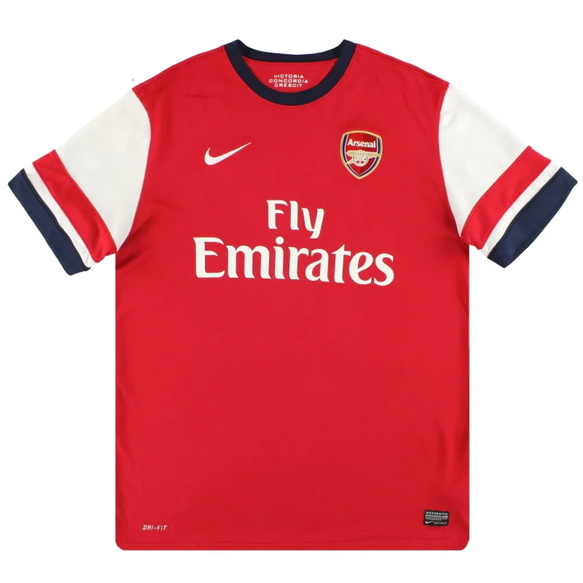 2012-14 Arsenal Nike Home Shirt S - Arsenal / Excellent / Small