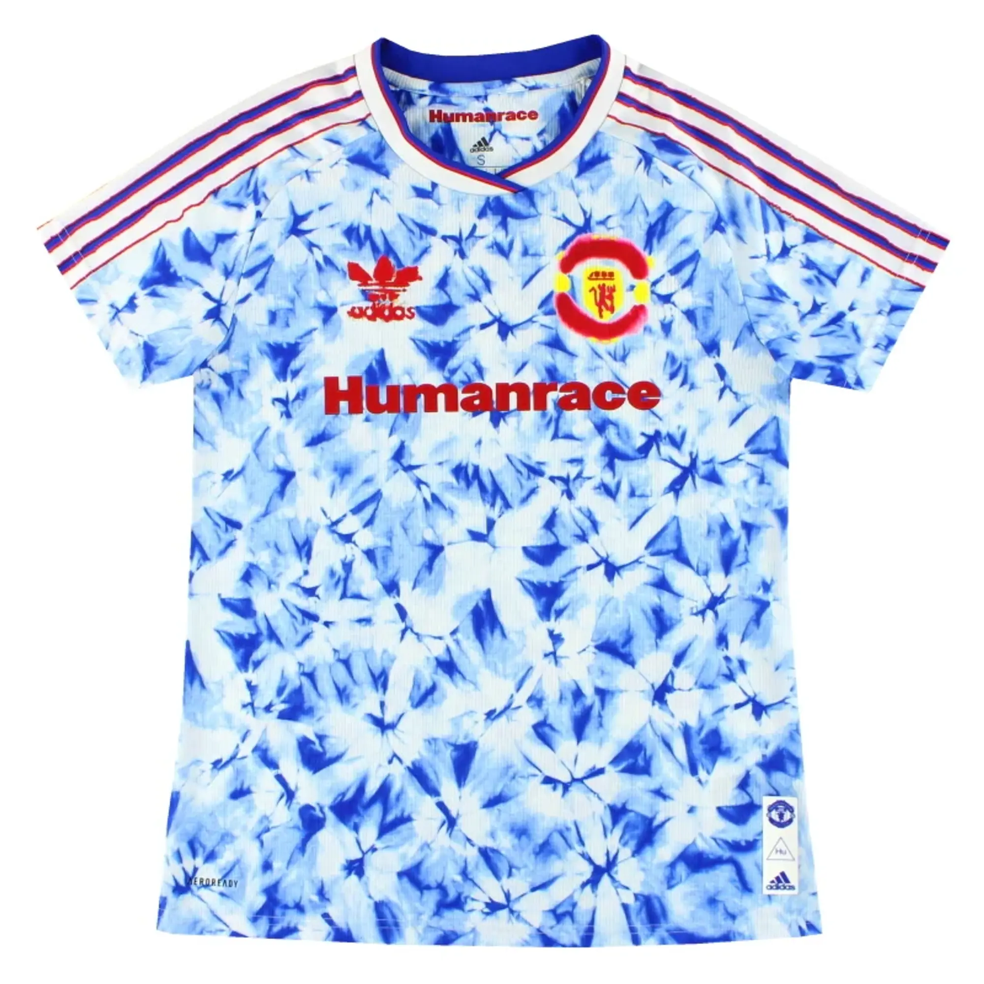 2020-21 Manchester United adidas Women's Human Race Shirt *Mint* S - Manchester United / Mint / Small