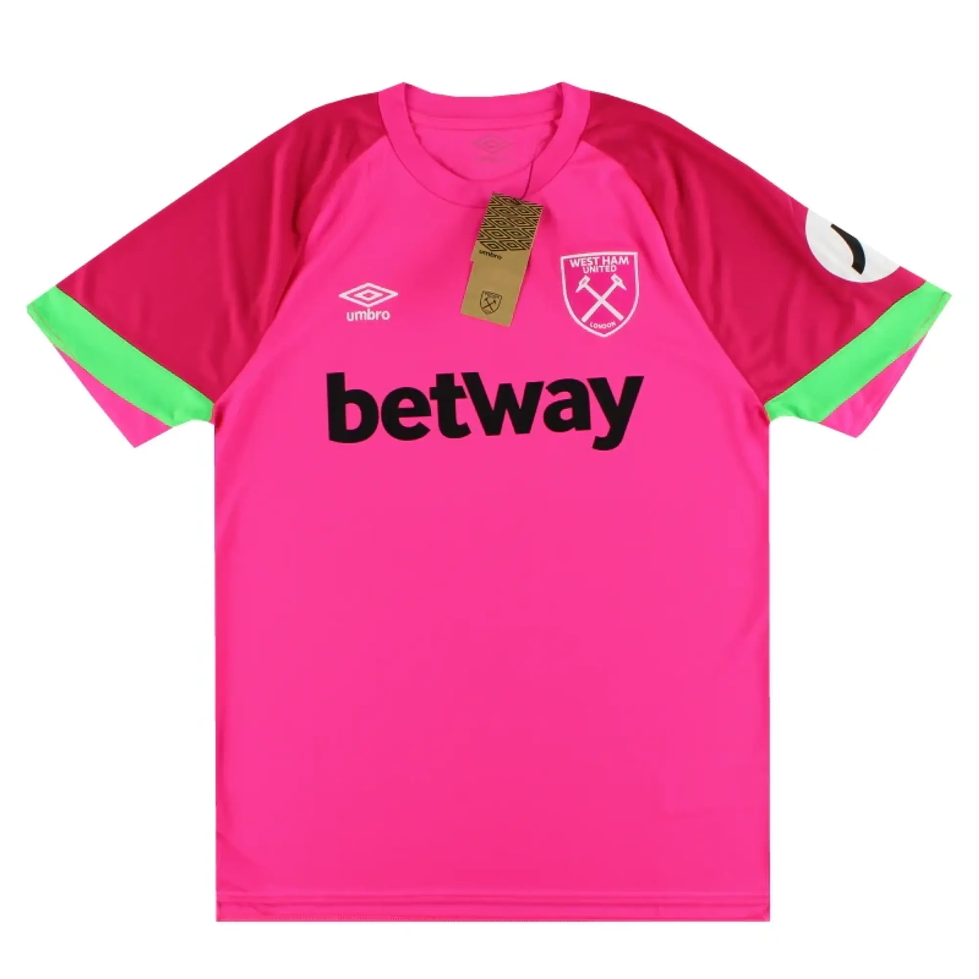 2023-24 West Ham Umbro Goalkeeper Shirt *w/tags* L - West Ham / w/tags / Large