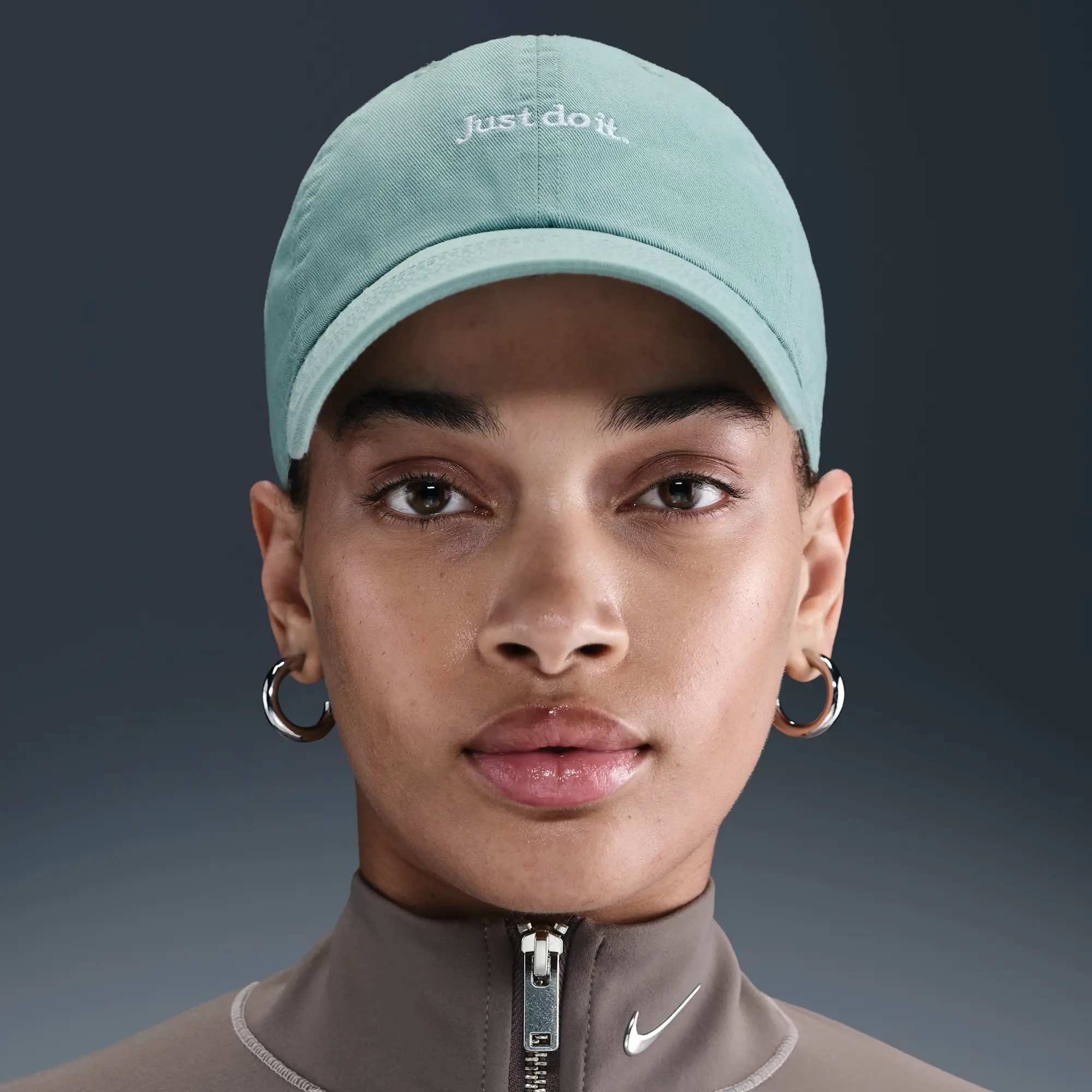 Nike Club Unstructured JDI Cap - Green - Cotton