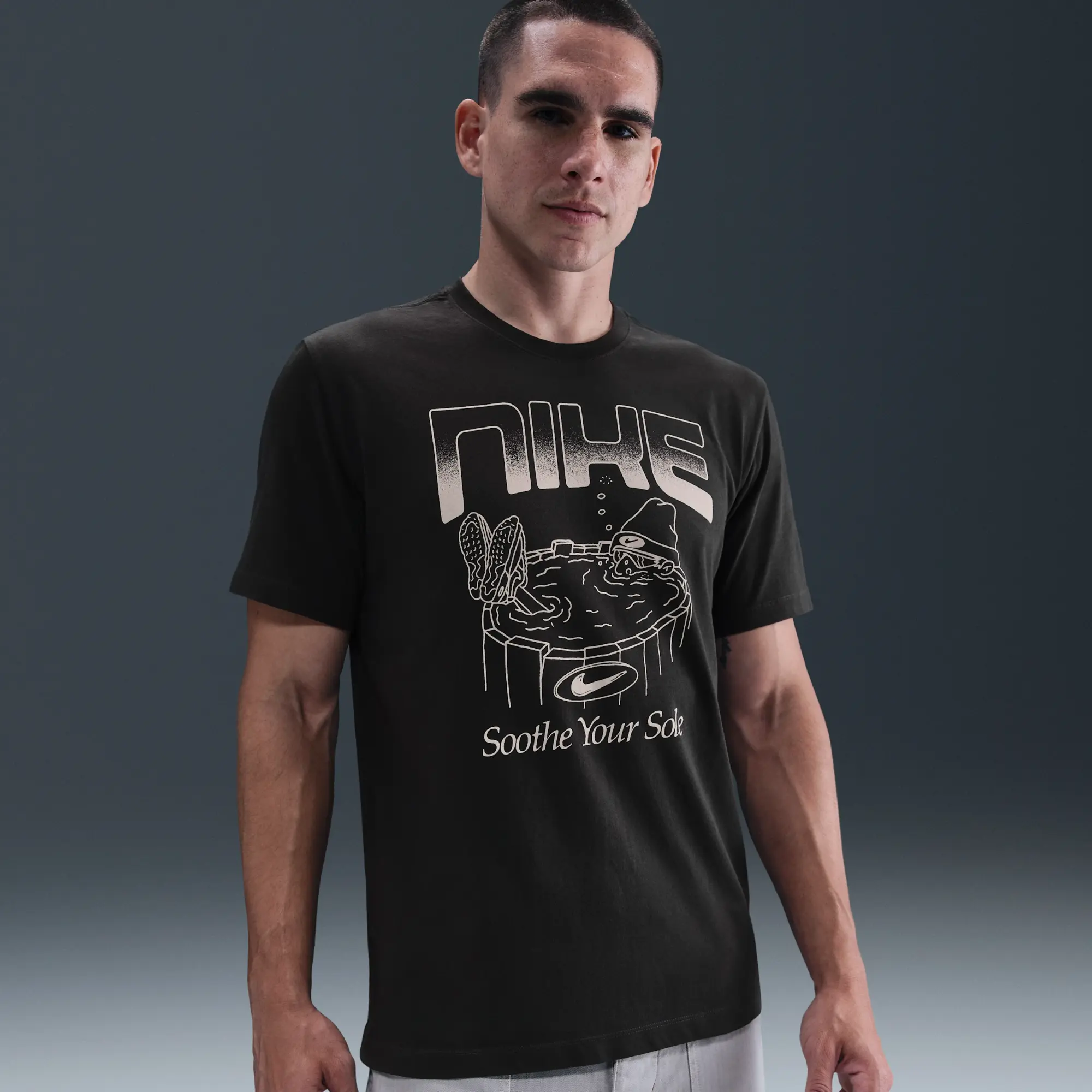 Nike Sportswear T-Shirt - Black - Cotton