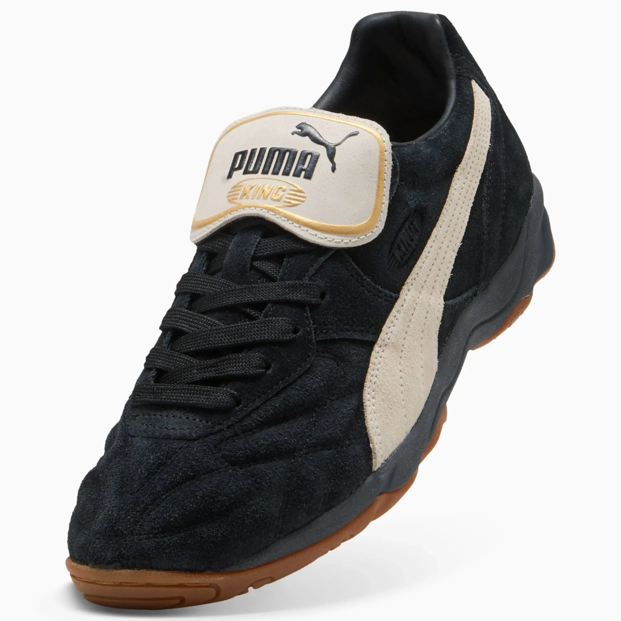 PUMA King Indoor The Neverworn VI Sneakers Unisex, Black/White, size 10