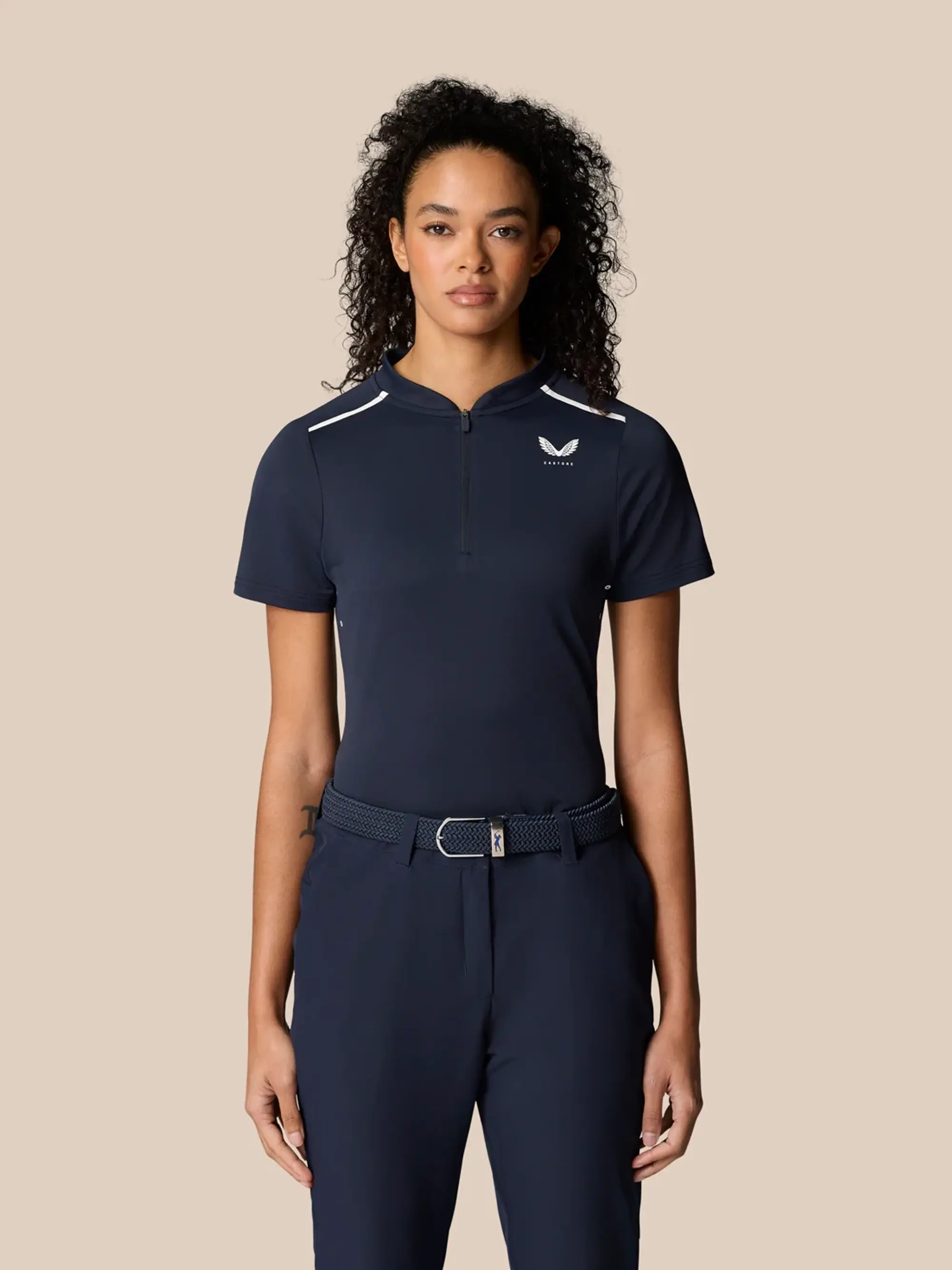 Castore Pinnacle Polo - Midnight Navy