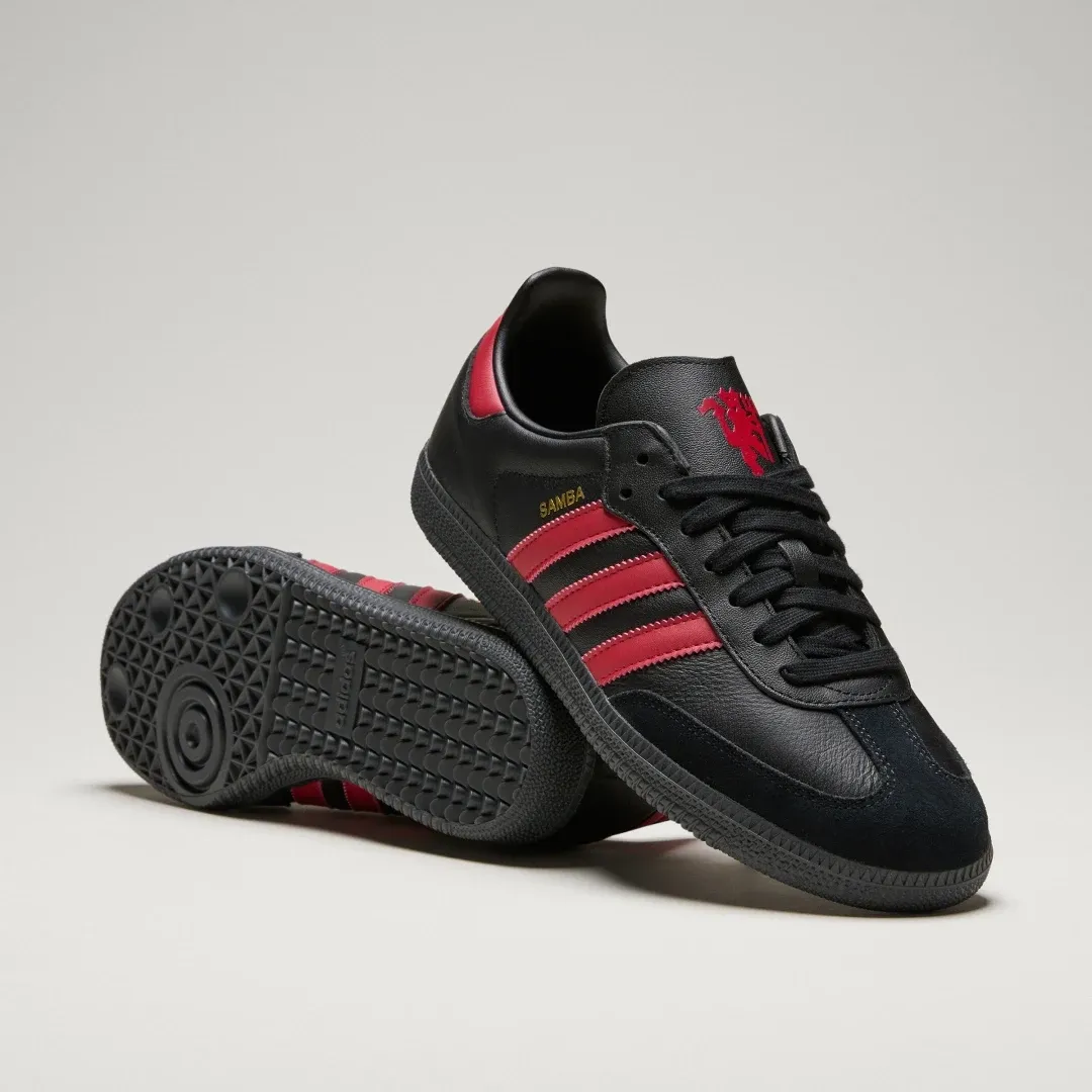 靴 adidas Samba Team Manchester United 27.5 adidas Samba Manchester United Shoes | JQ4036 | FOOTY.COM