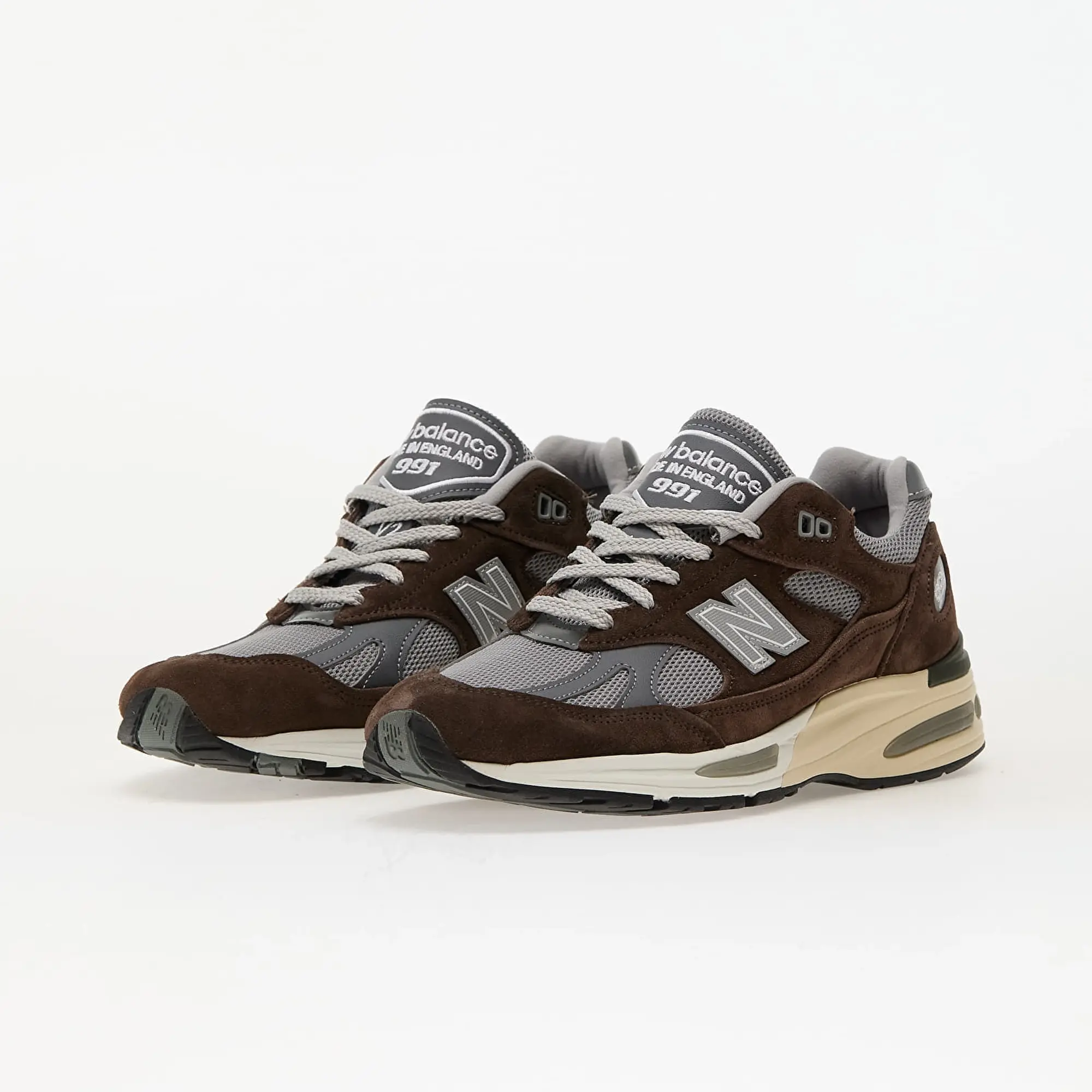Sneakers New Balance U991v2 Brown Eur 42.5