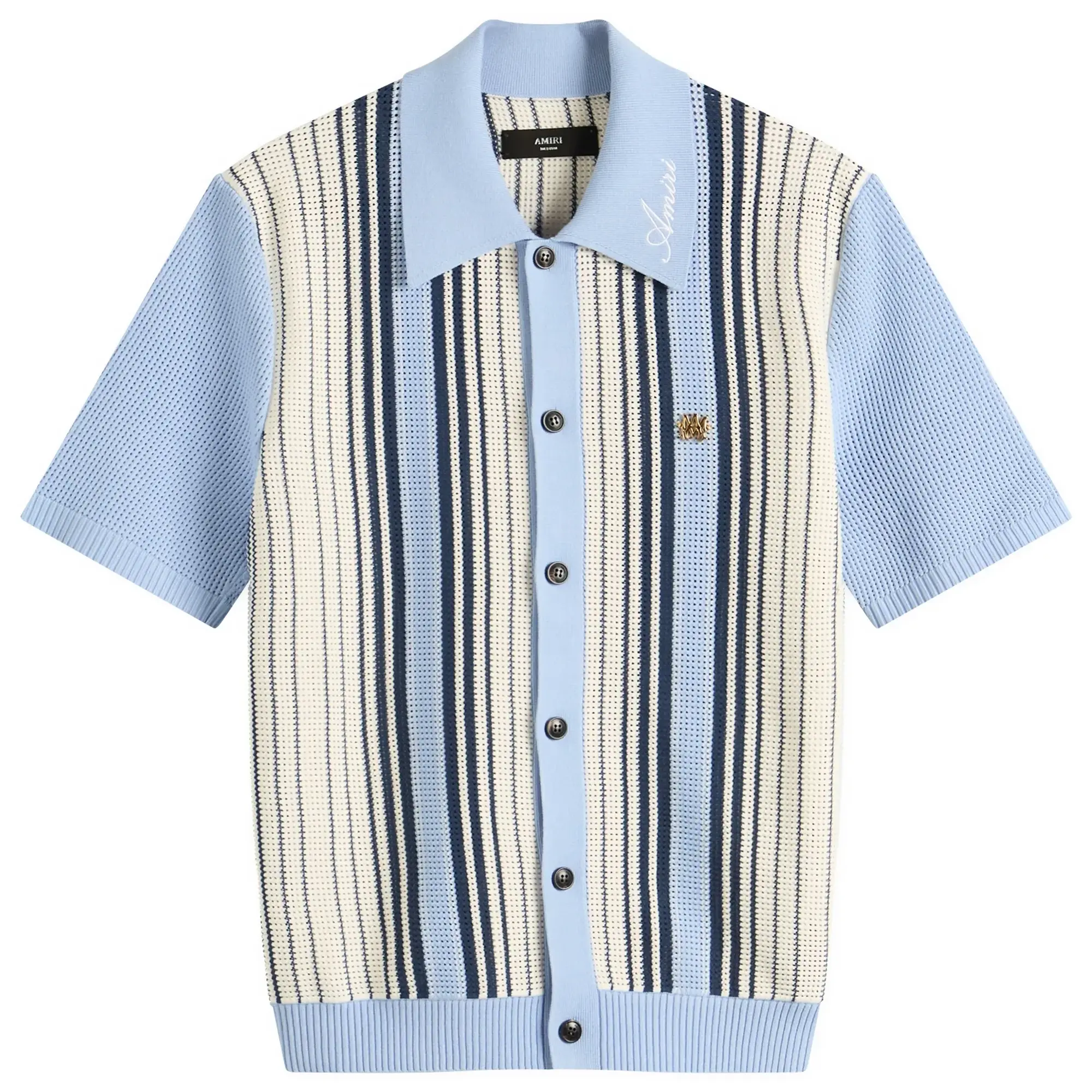 AMIRI Men's AMIRI Men's Script Stripe Shirt Ashley Blue