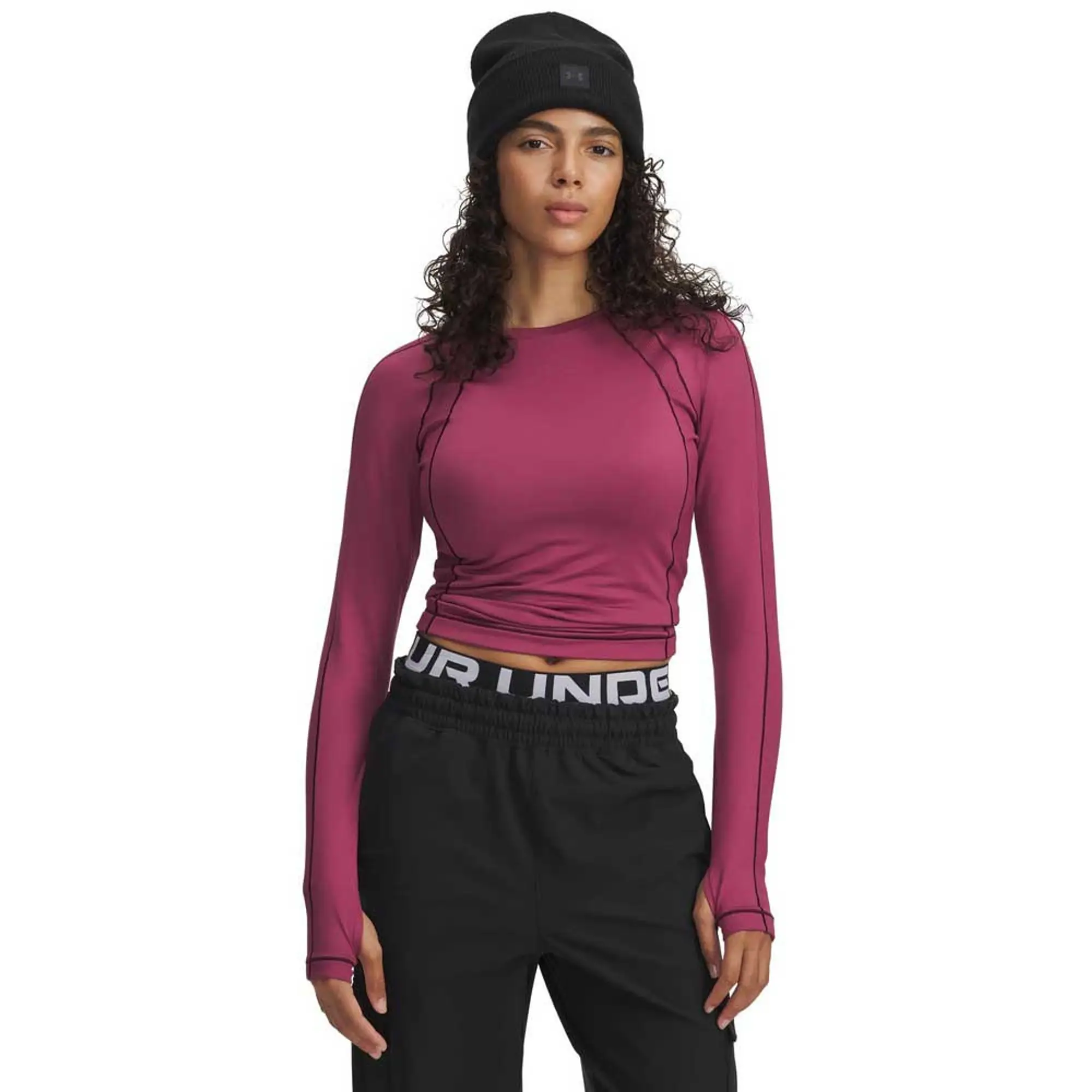 Under Armour Coldgear Textured Crew Long Sleeve T-shirt