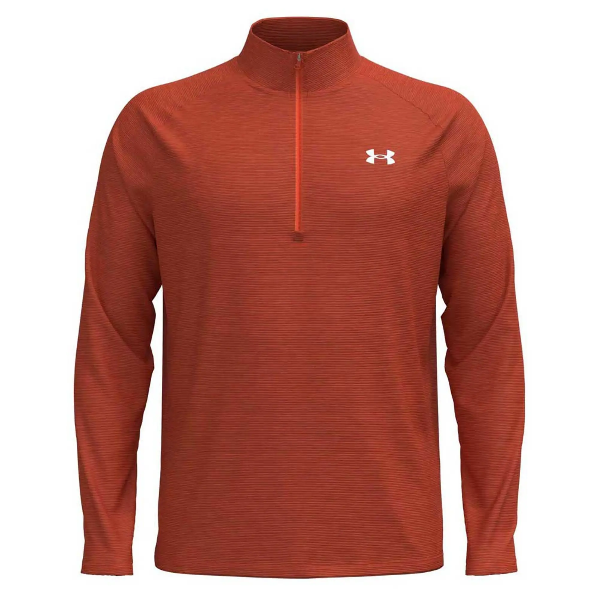 Under Armour  Tech™ Textured Men's ½ Zip Orange Base / White L