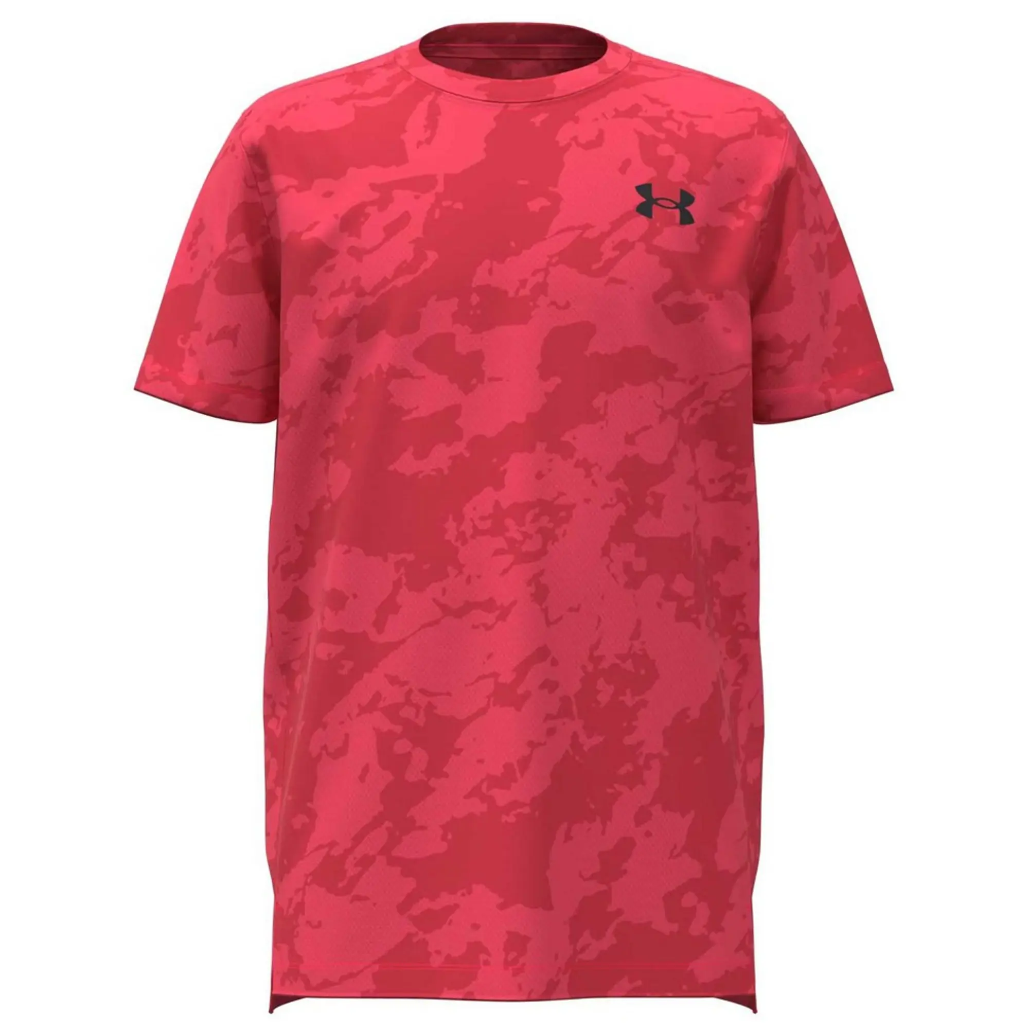 Under Armour  Tech™ Vent Jacq Under Armour rd Boys' Short Sleeve Racer Red / Black YLG (59 - 63 in)