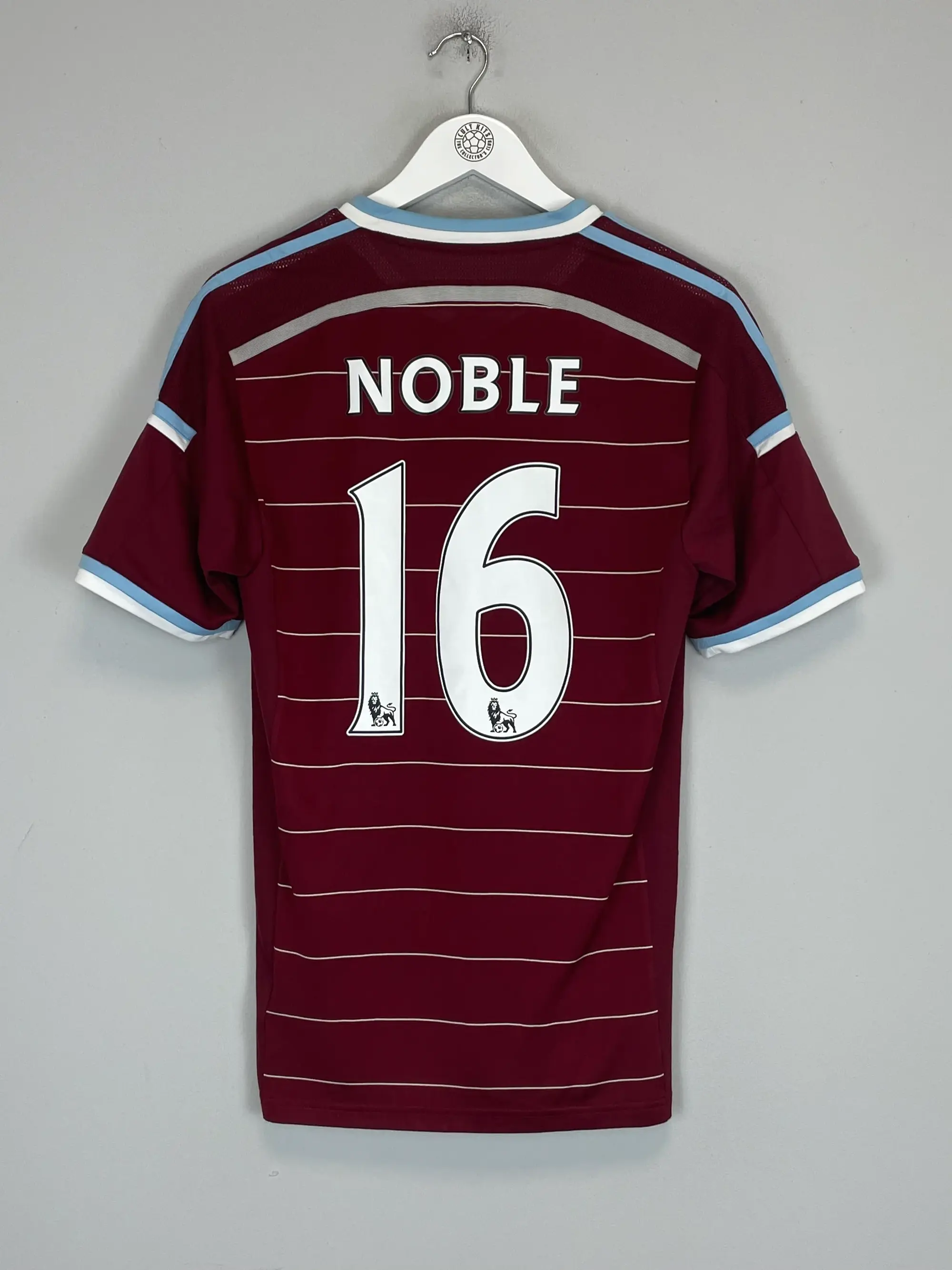 2014/15 WEST HAM NOBLE #16 HOME SHIRT (M) ADIDAS | Cult Kits