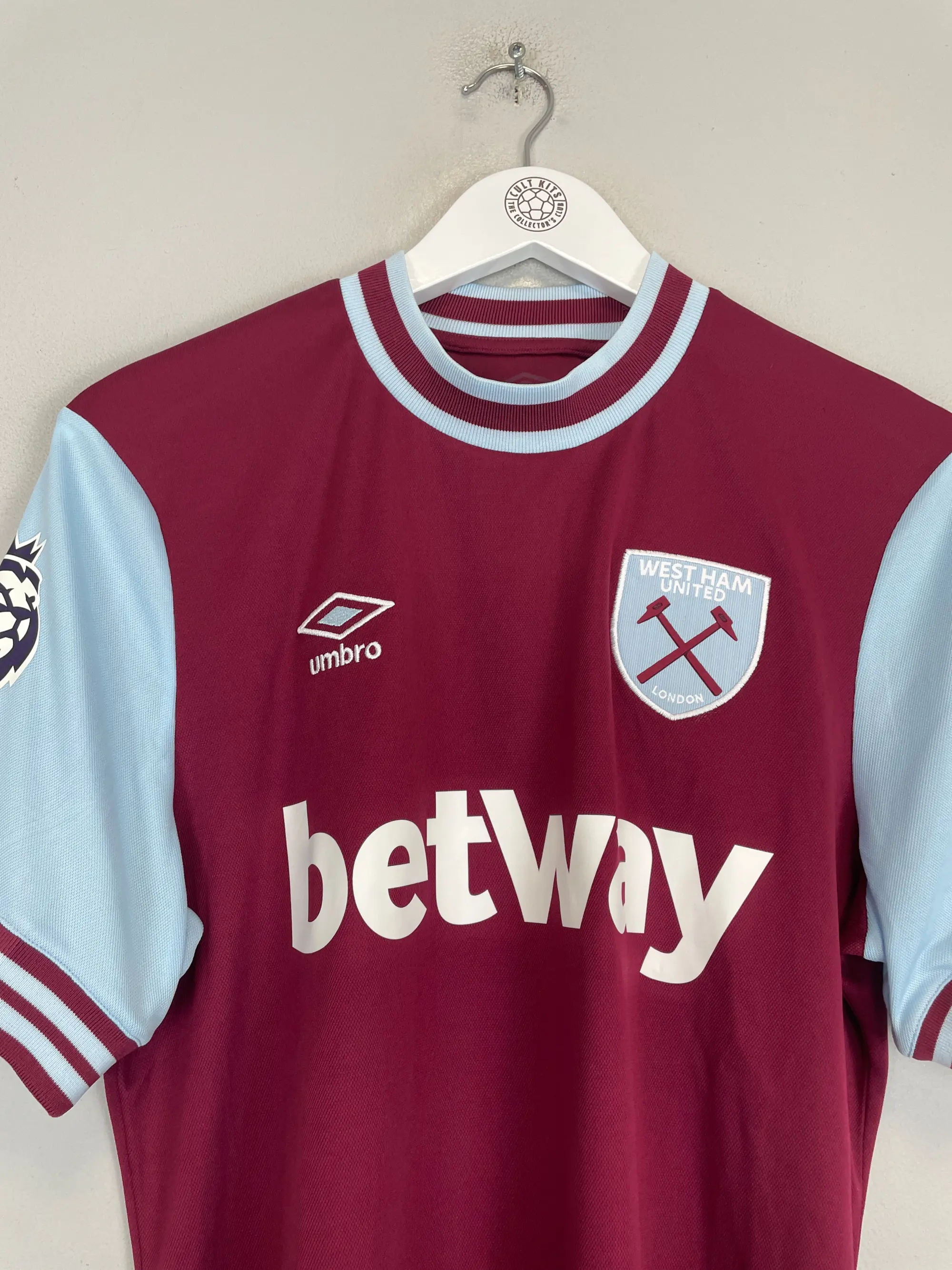 2024/25 WEST HAM L.PAQUETA #10 HOME SHIRT (M) UMBRO | Cult Kits