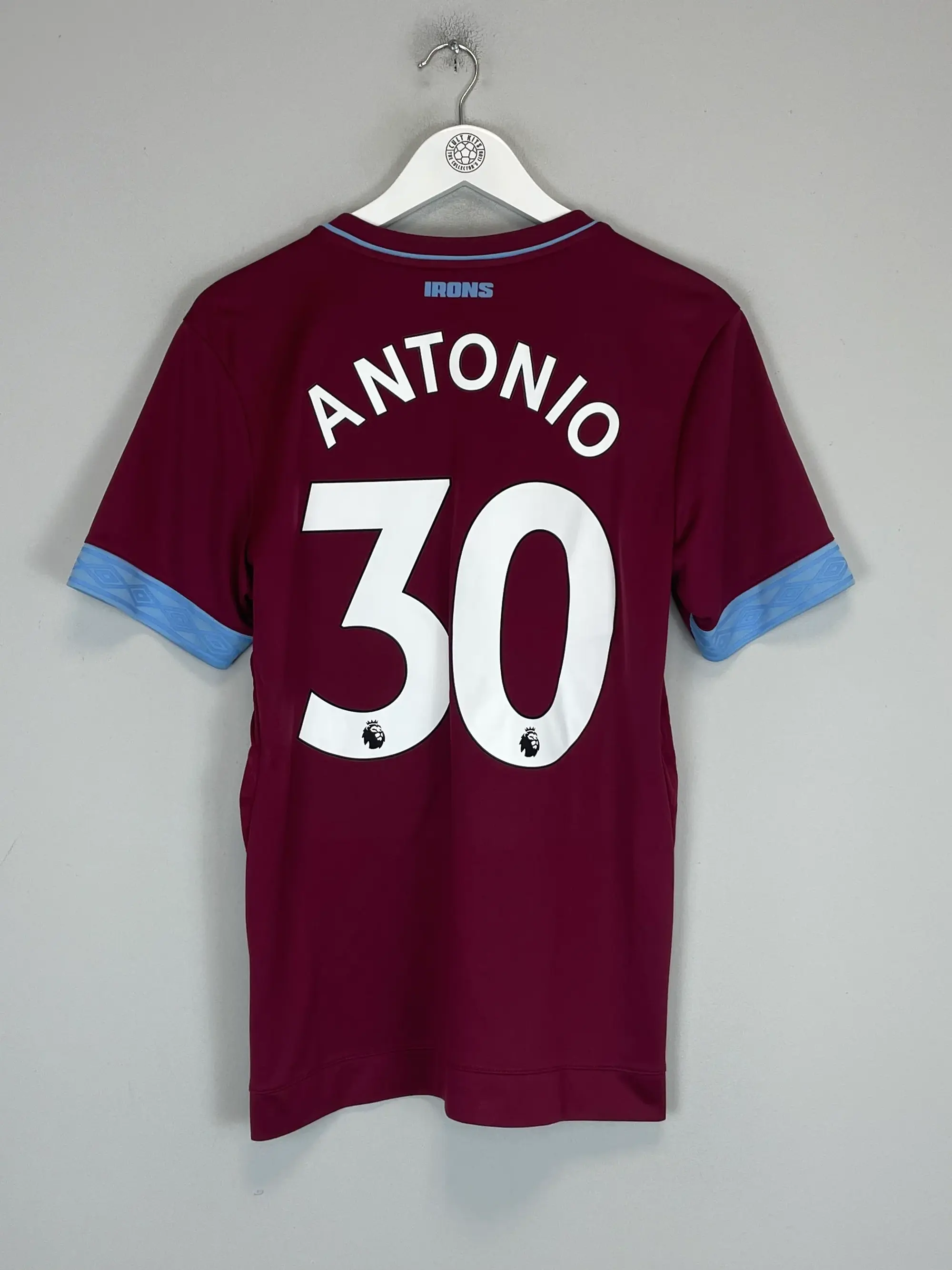 2018/19 WEST HAM ANTONIO #30 HOME SHIRT (M) UMBRO | Cult Kits