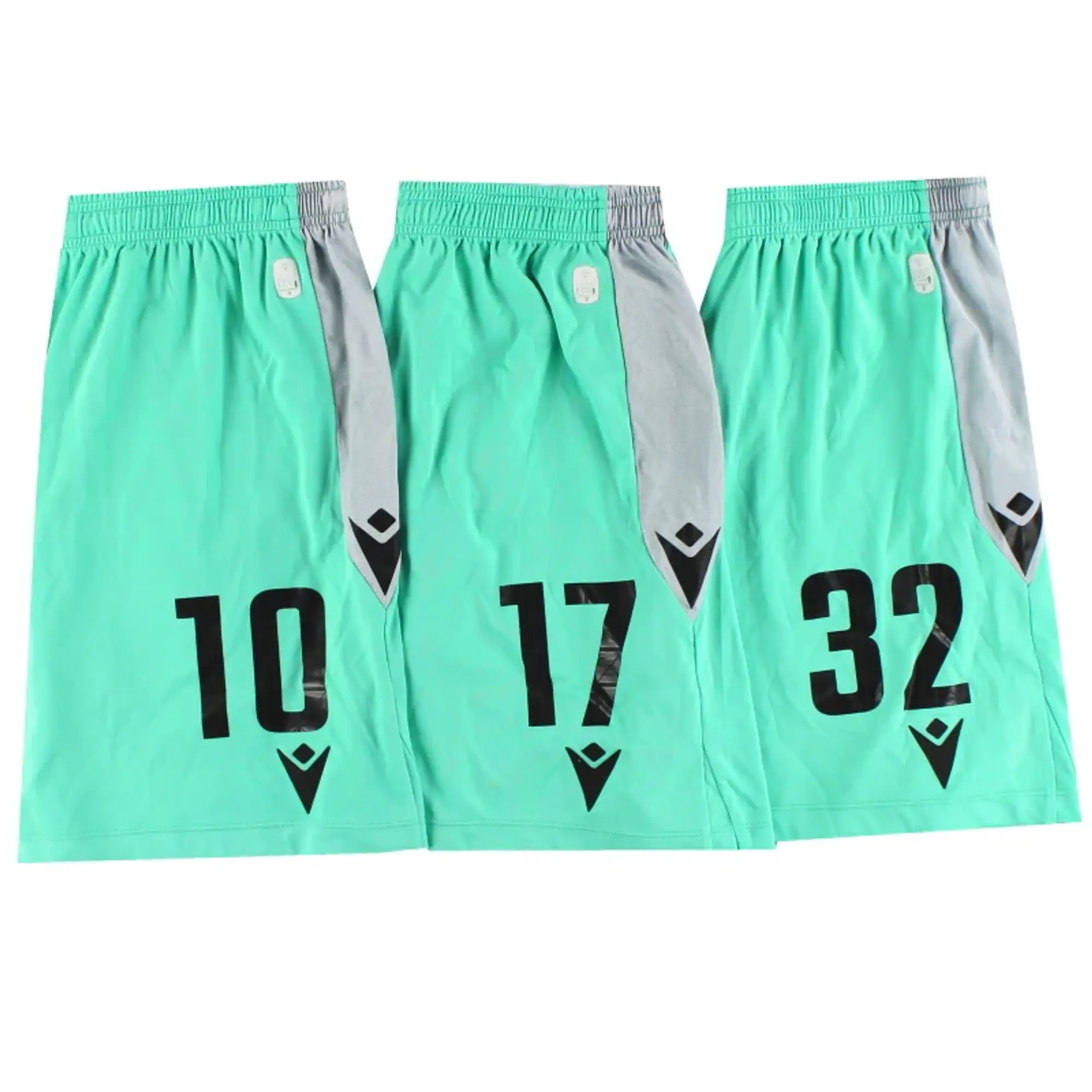 2022-23 SPAL Macron Player Issue Away Shorts *As New* - Other Italian Clubs / Large / 2