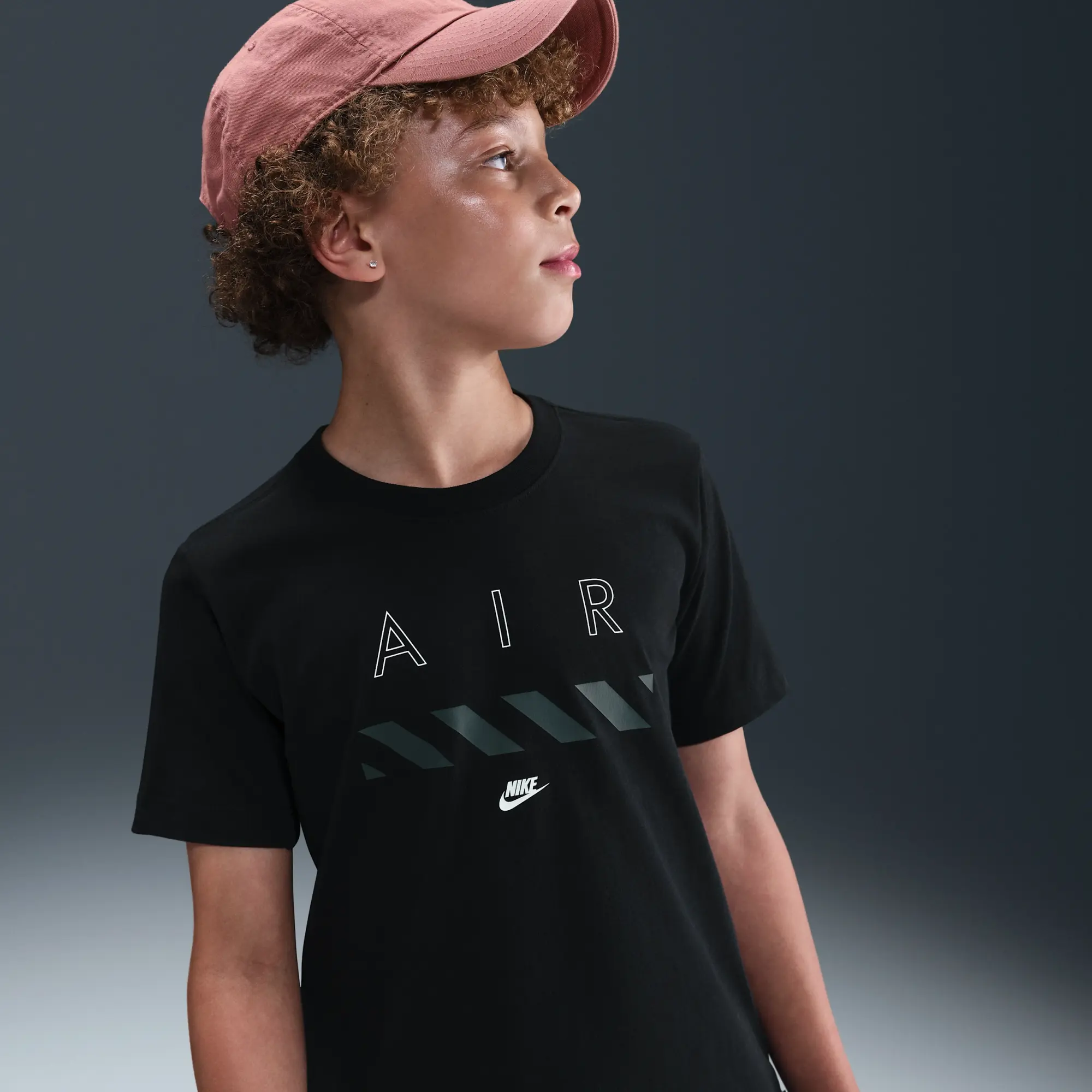 Nike Air Older Kids' T-Shirt - Black
