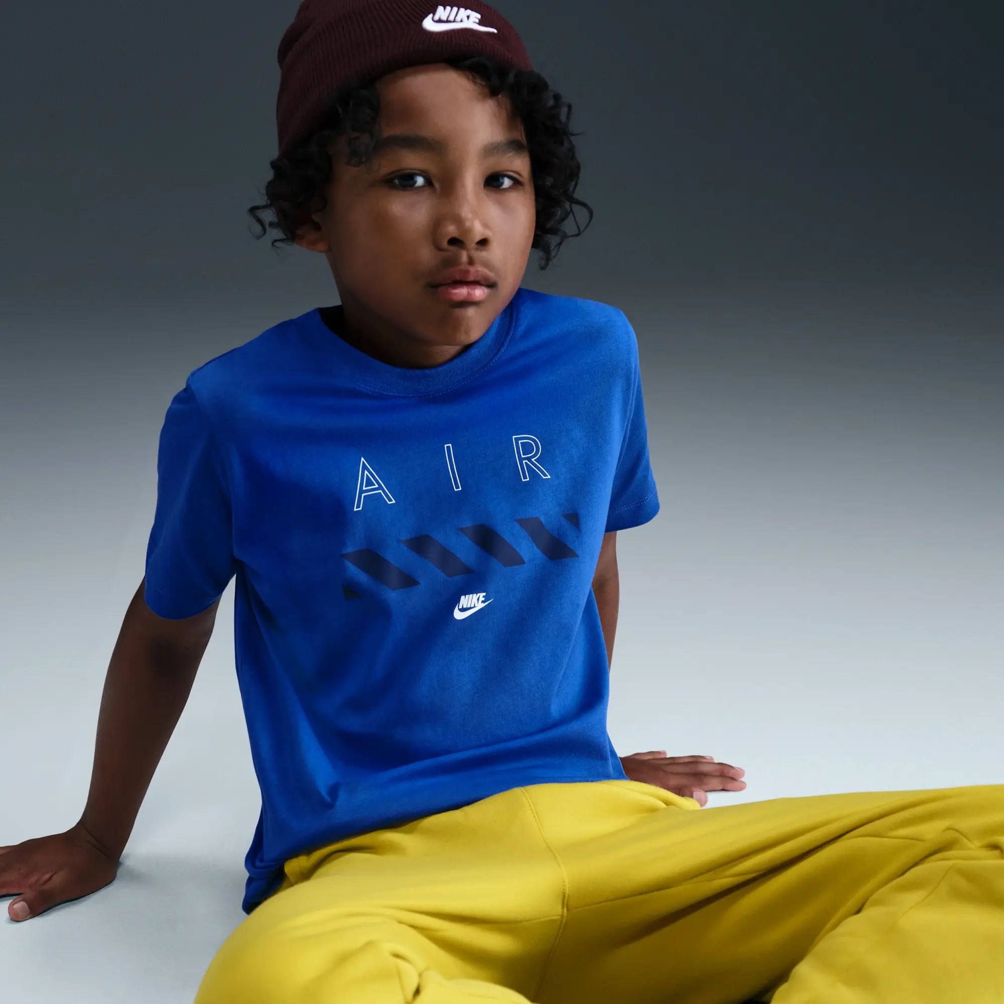 Nike Air Older Kids' T-Shirt - Game Royal