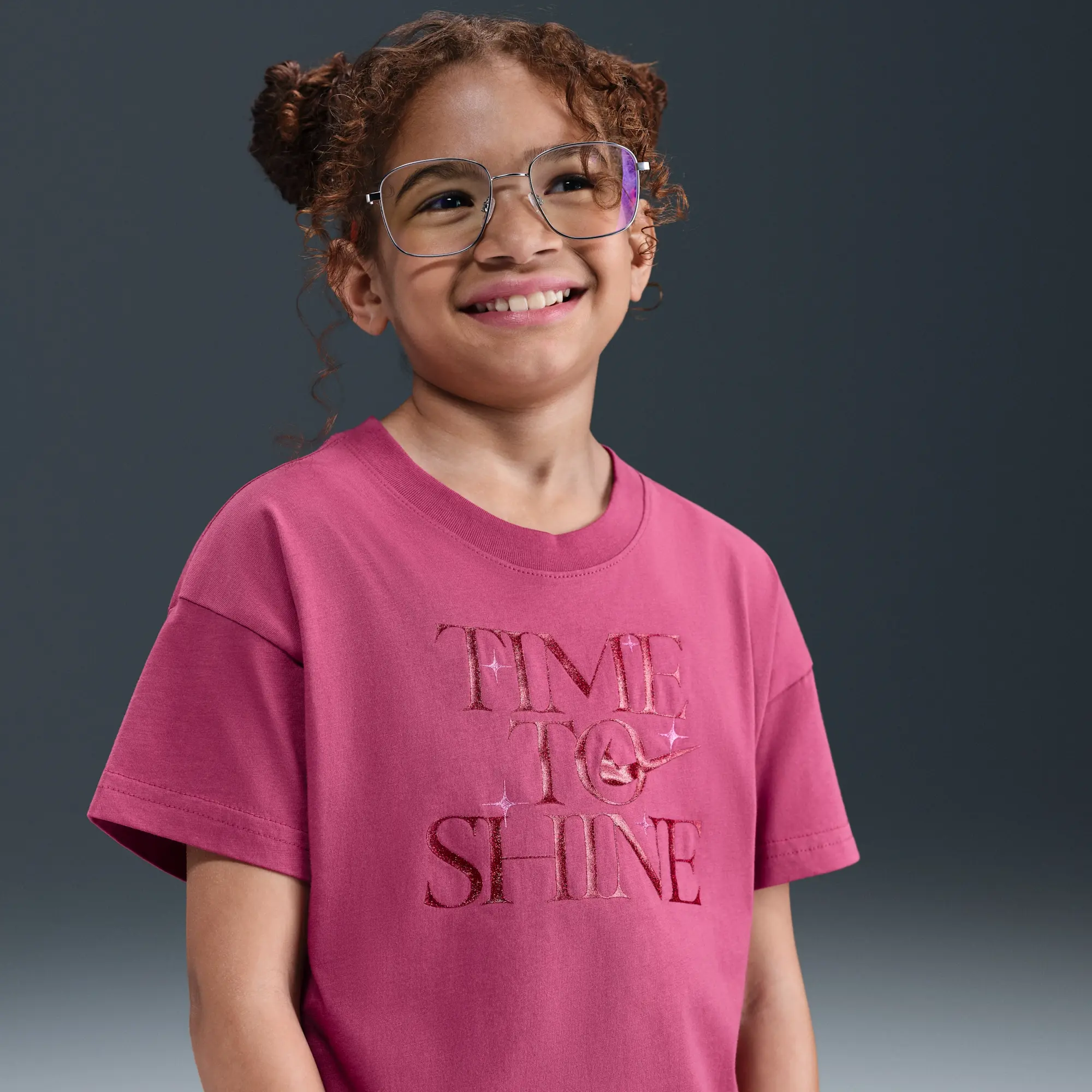 Nike Sportswear Older Kids' (Girls') T-Shirt - Sweet Beet