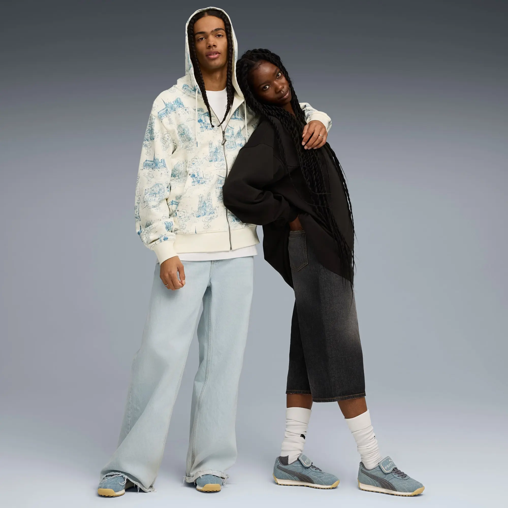 Fenty x PUMA x Smurfs Avanti Sneakers Unisex, Slate Sky, size 10