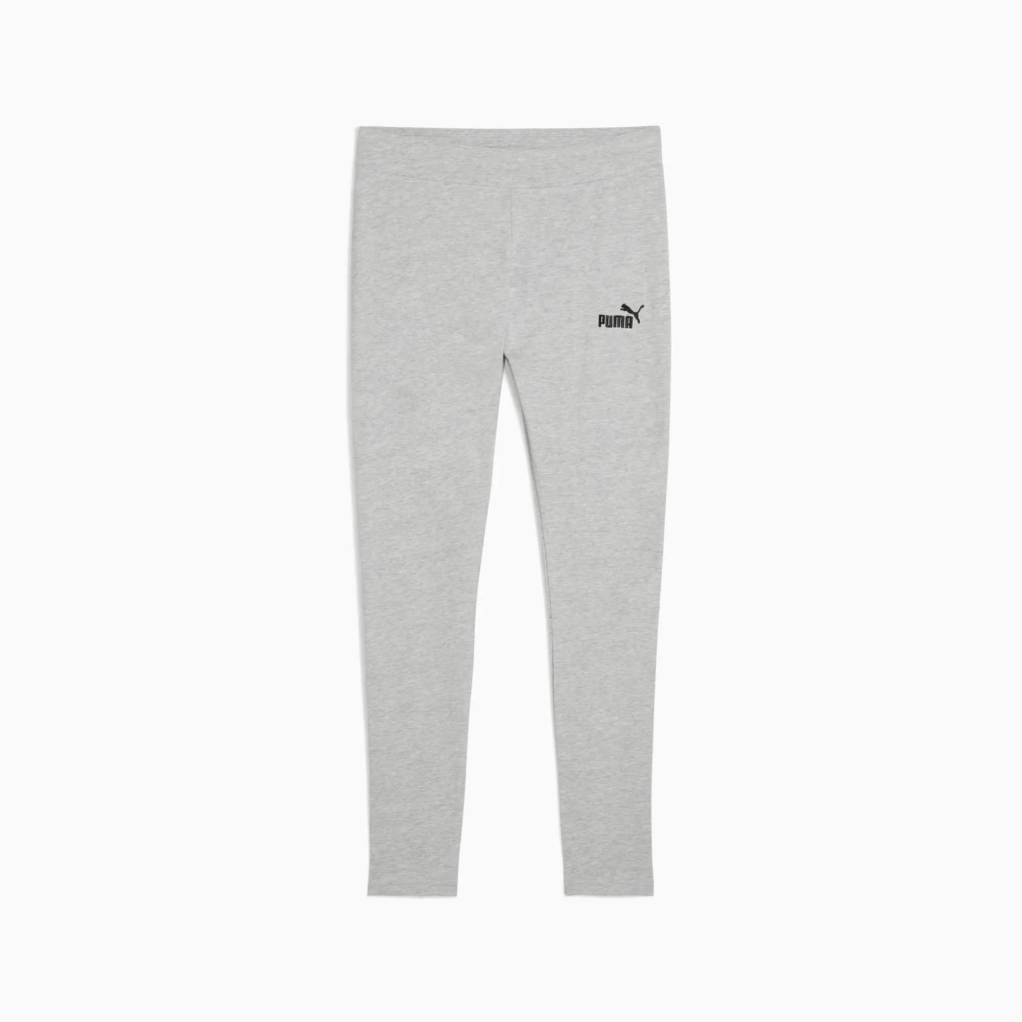 PUMA Essentials Small No. 1 Logo Leggings Women, Light Grey Heather, size 3XL