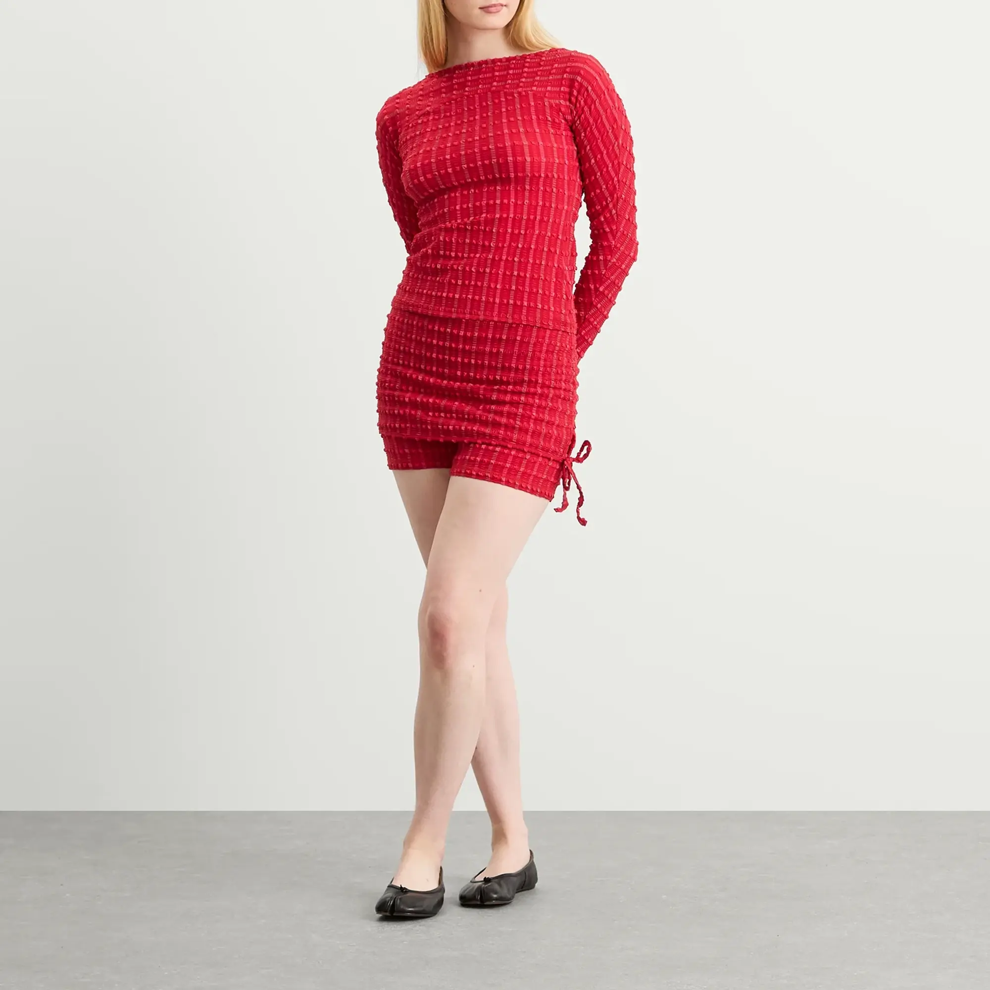 Peachy Den Women's Cindy Skort Lipstick