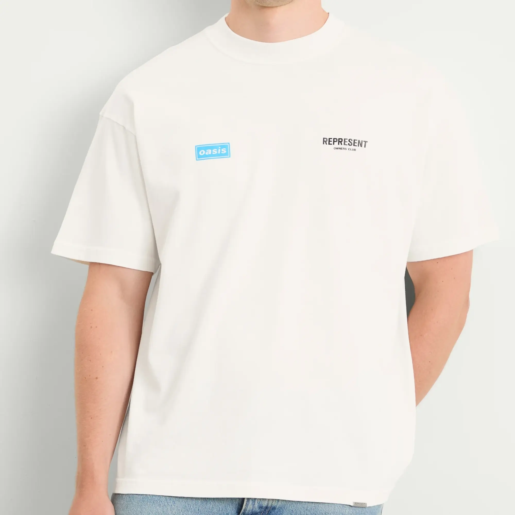 Represent Men's Oasis Owners Club T-Shirt Flat White
