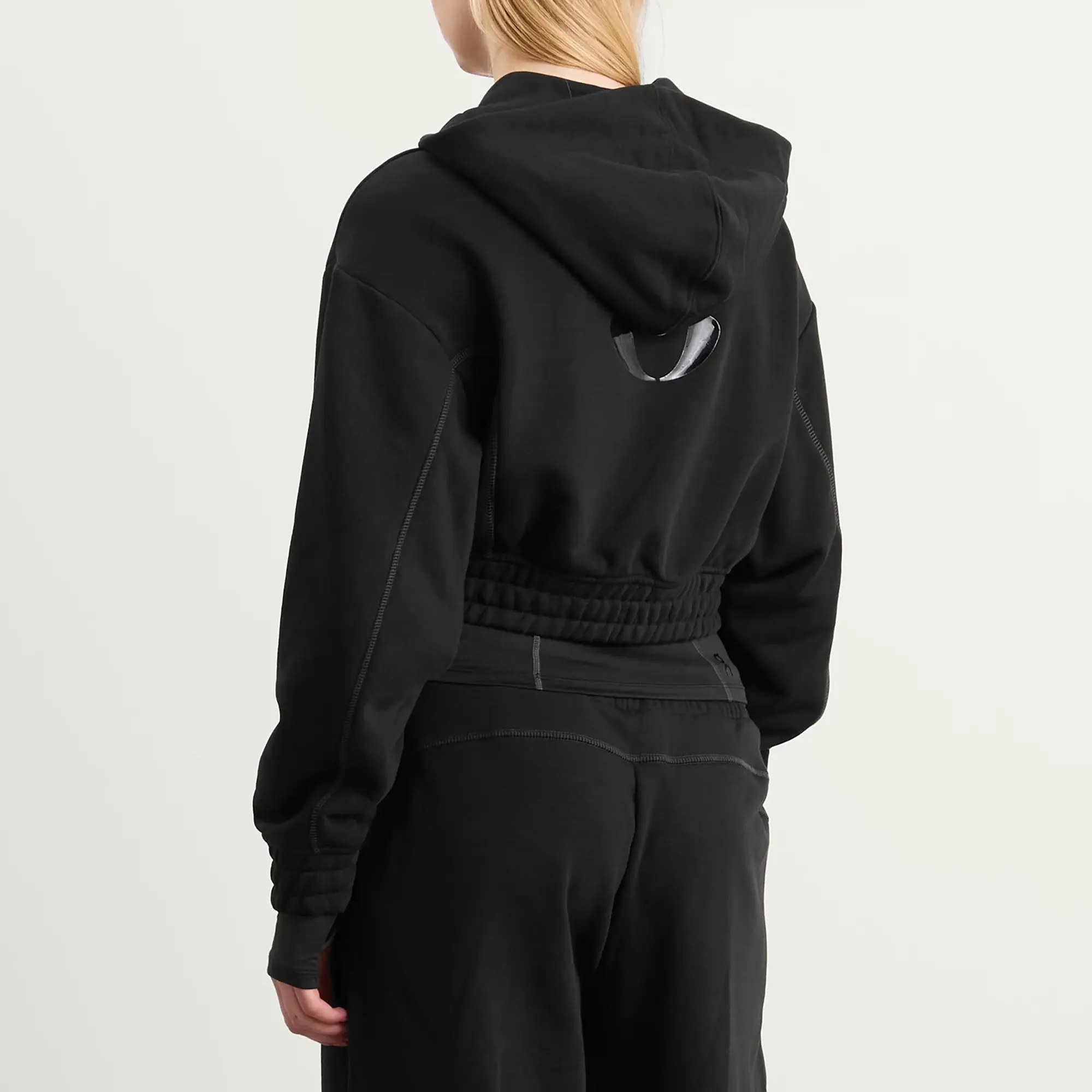 ON Women's x FKA Twigs Club Cropped Hoodie Black