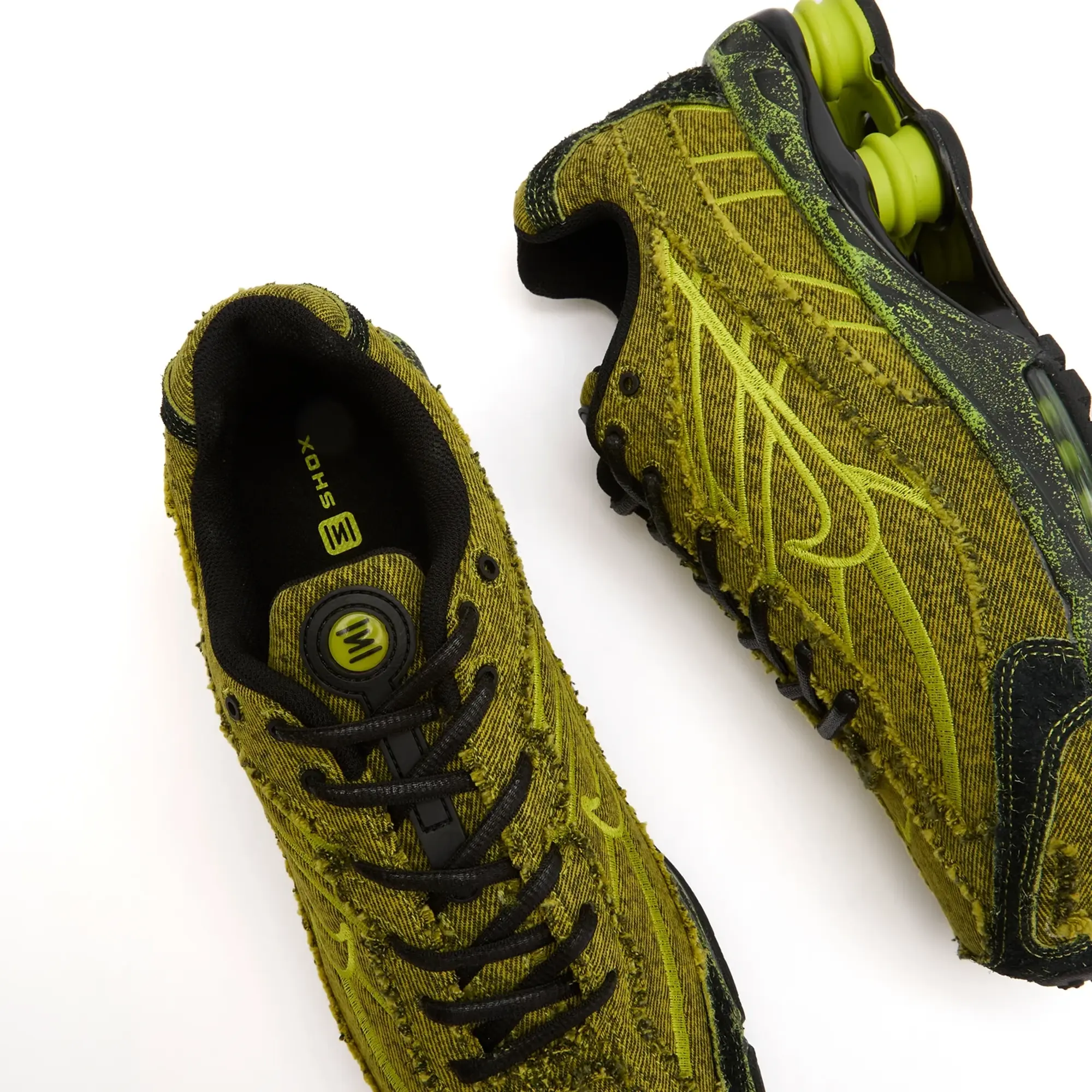 Nike Men's Shox Ride 2 Prm Opp3 Sneaker Black/Cactus/Volt