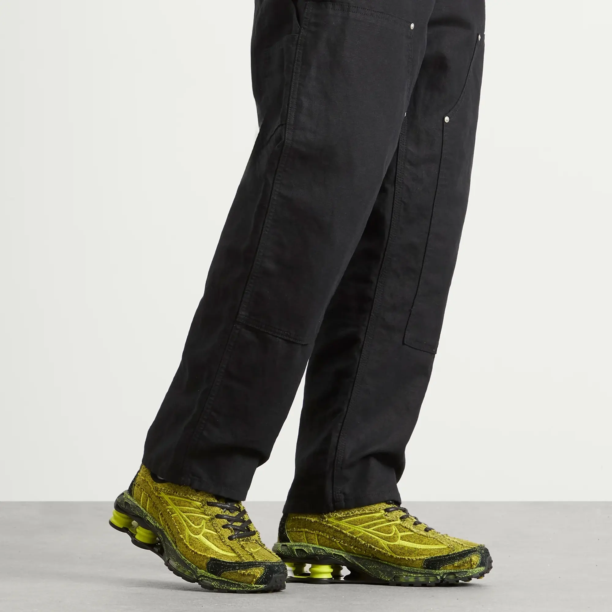 Nike Men's Shox Ride 2 Prm Opp3 Sneaker Black/Cactus/Volt