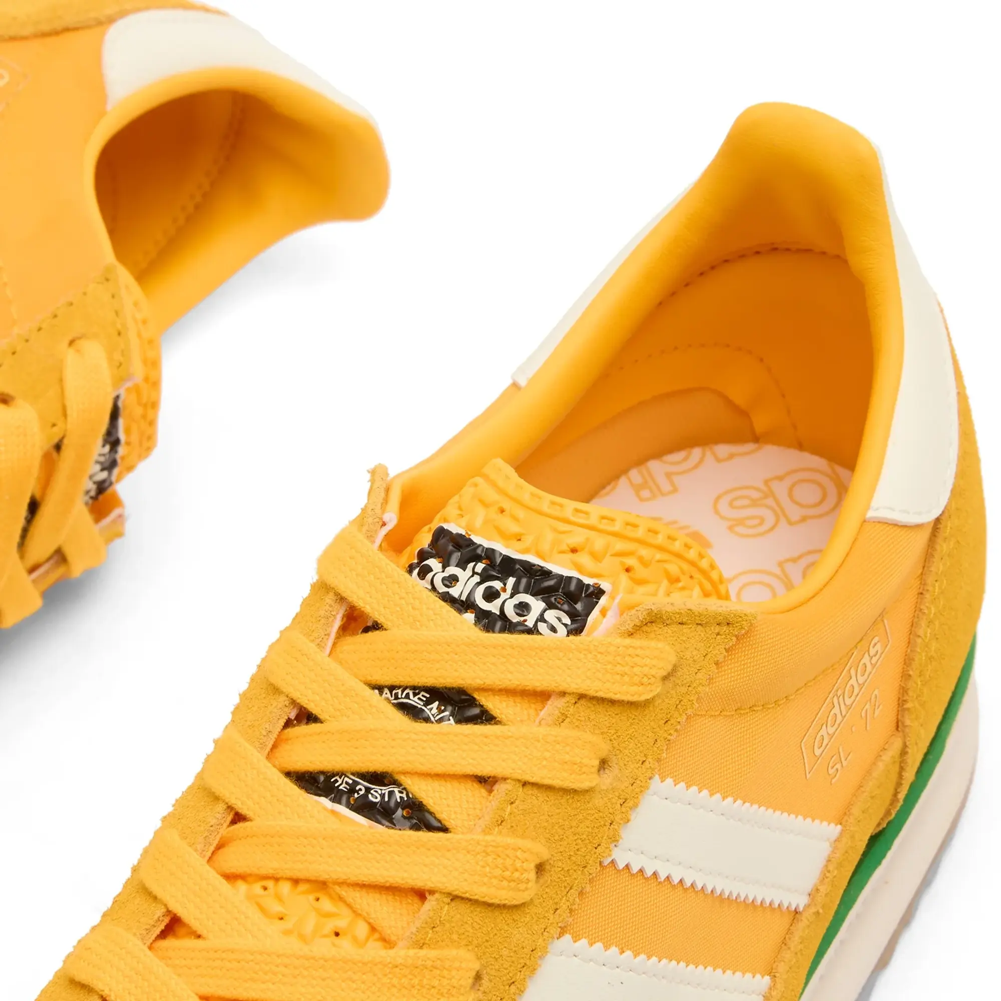 Adidas Men's SL 72 RS Crew Yellow/Off White/Green