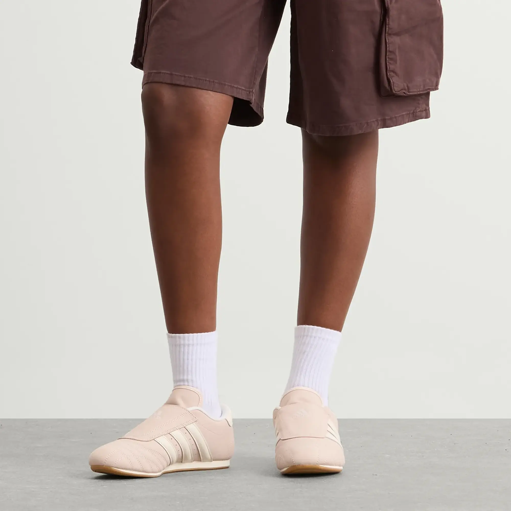 Adidas Women's Taekwondo Sneaker Wonder Quartz/Off White/Gum