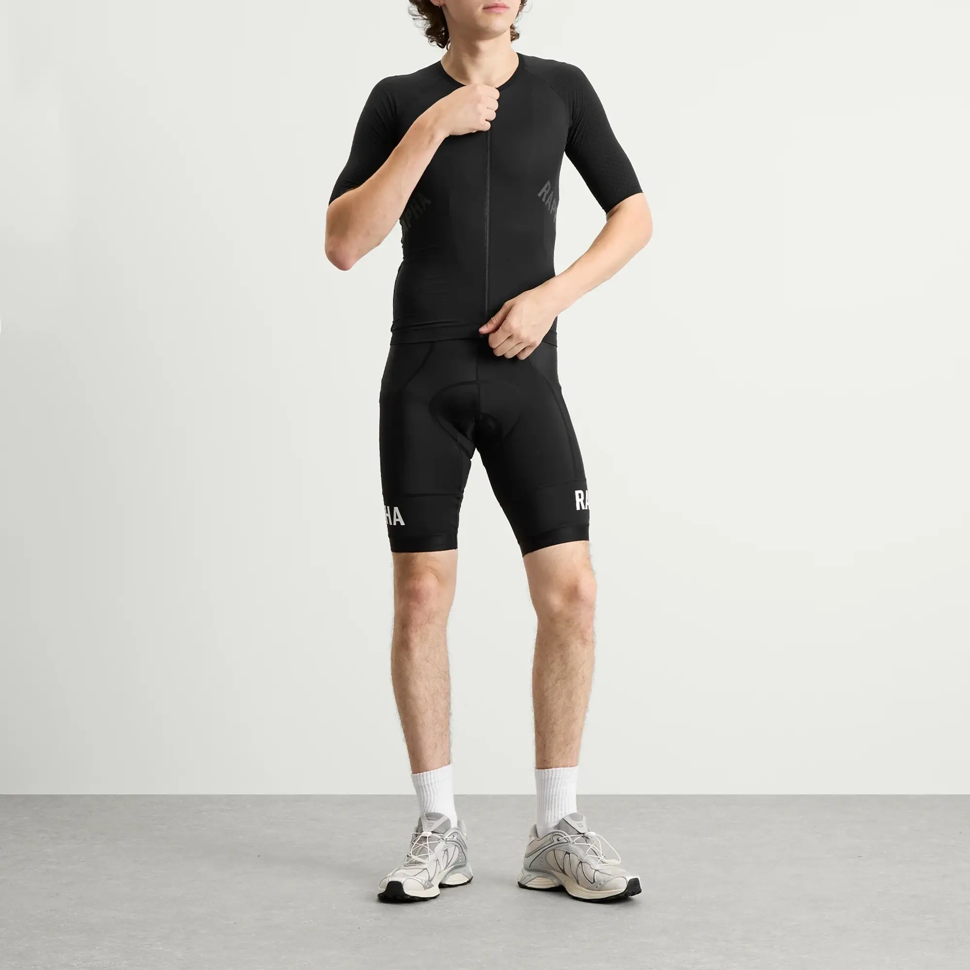 Rapha Men's Pro Team Aero Jersey Black/Grey