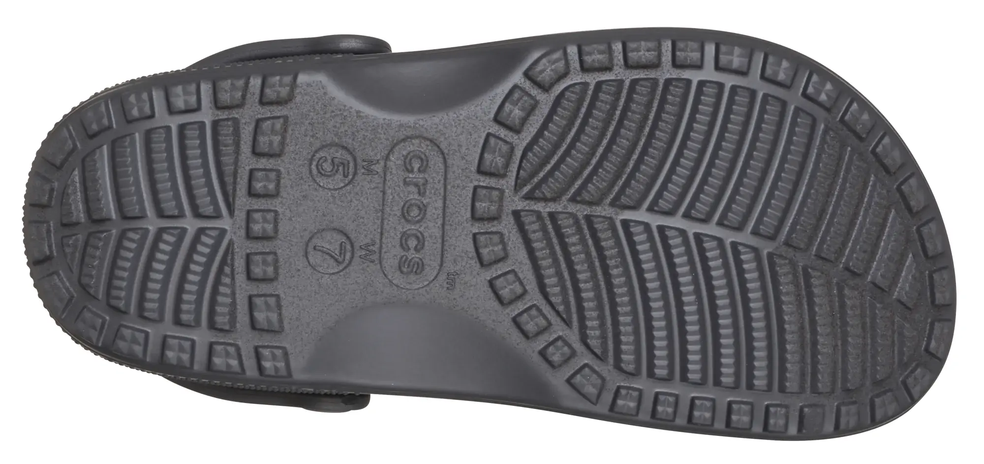 Crocs | Unisex | Classic Crafted | Clogs | Black Sand | W4/M3