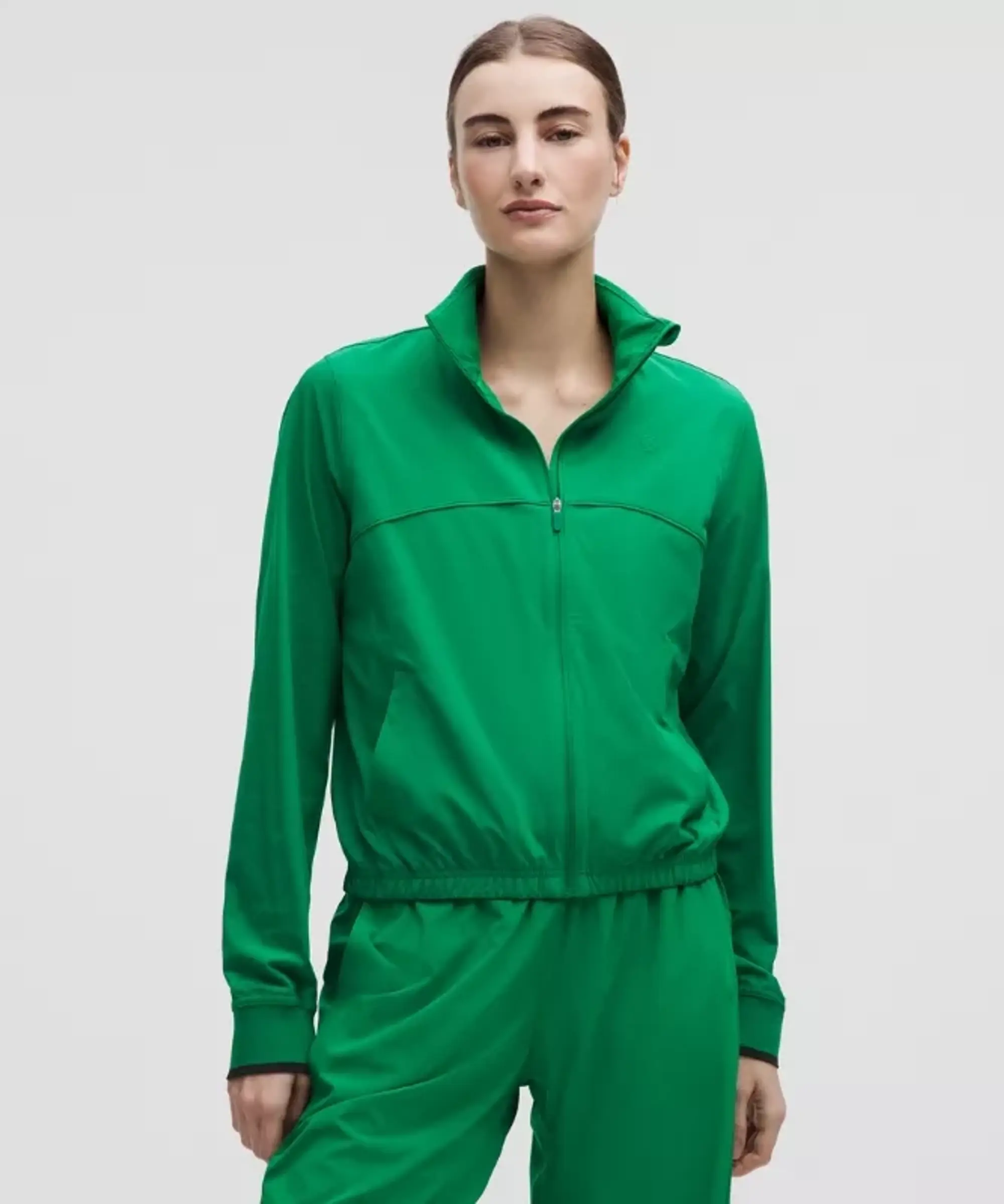 lululemon – Women's Court Rival Tennis Track Jacket – Color Green – Size 0
