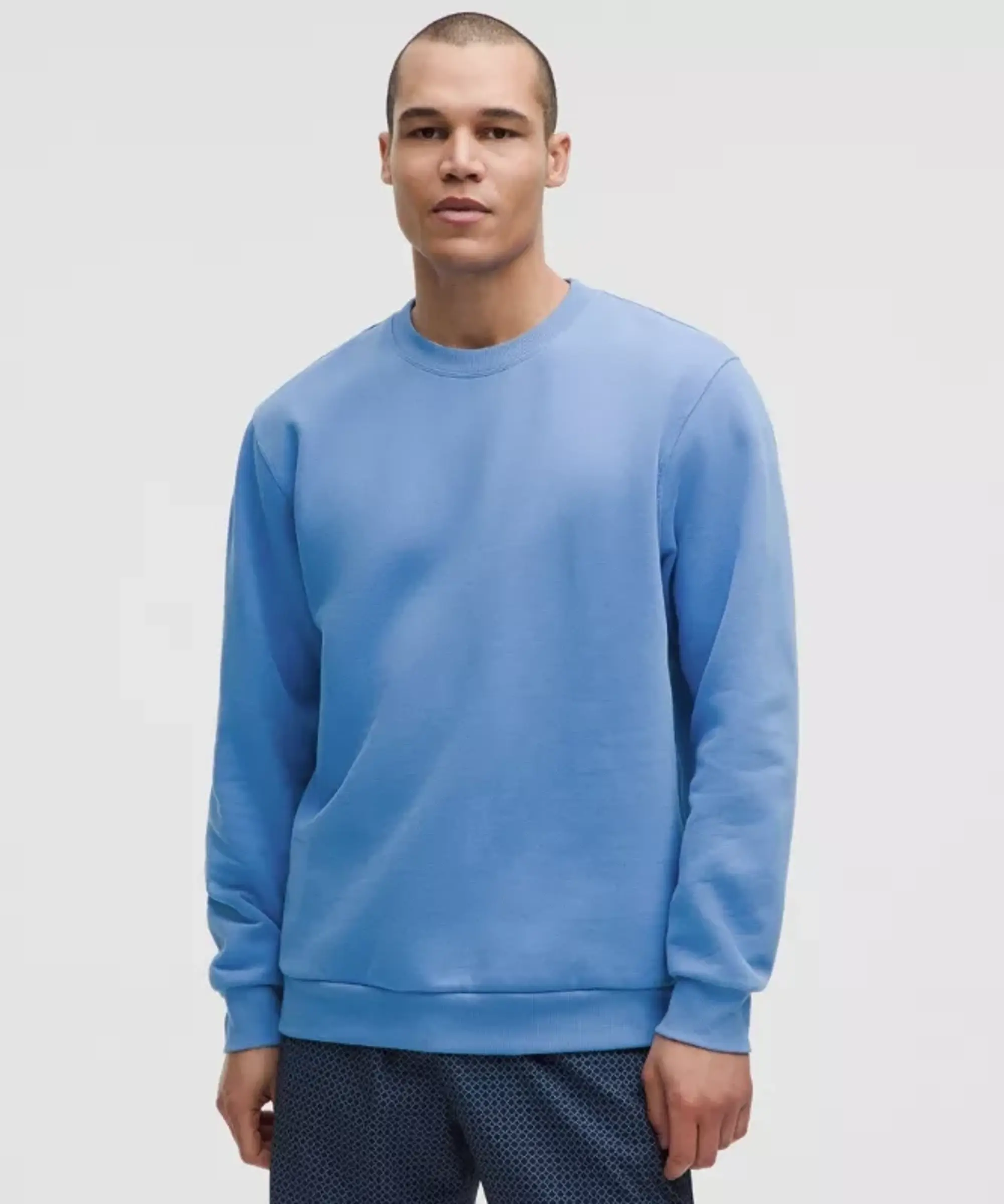 lululemon – Men's Steady State Crew Sweatshirt – Color Blue – Size L